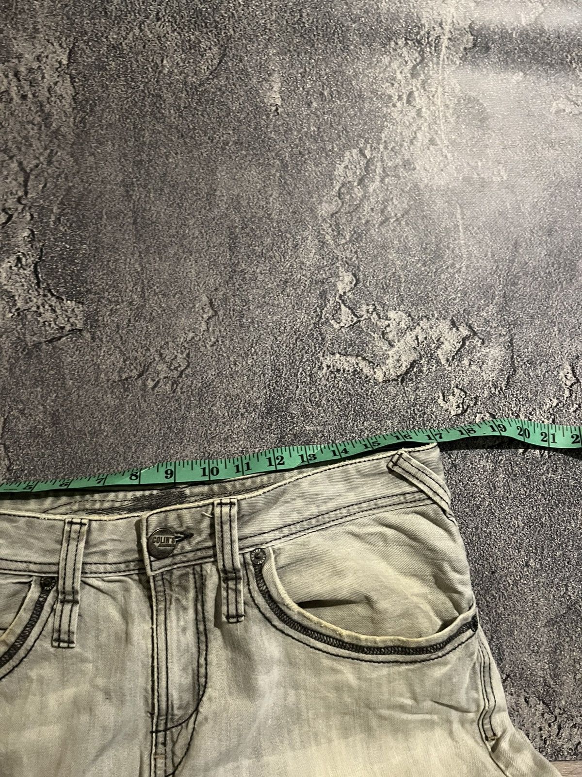 Japanese Brand Glamour Y2K White Baggy / Archive Japanese Streetwear / Y2K Size US 34 / EU 50 - 11 Thumbnail