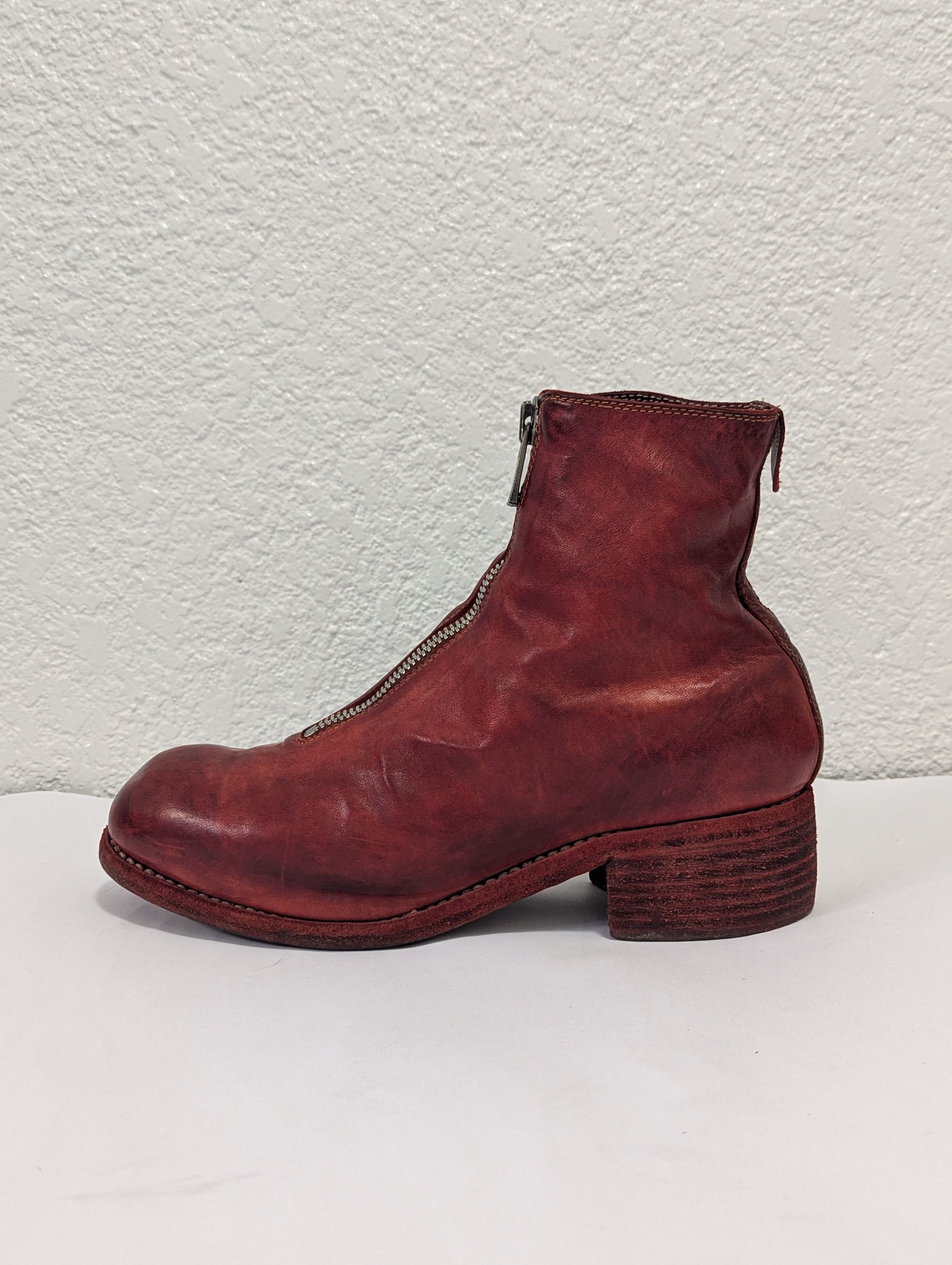 Guidi Guidi PL1 Front-zip Soft Horse Leather Boots Size US 8 / IT 38 - 3 Thumbnail