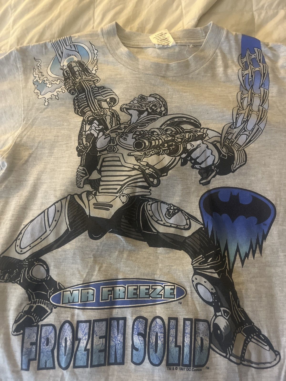 Vintage Batman Robin Mr Freeze Vintage Shirt 1997 Comic AOP XL Size US XL / EU 56 / 4 - 2 Thumbnail