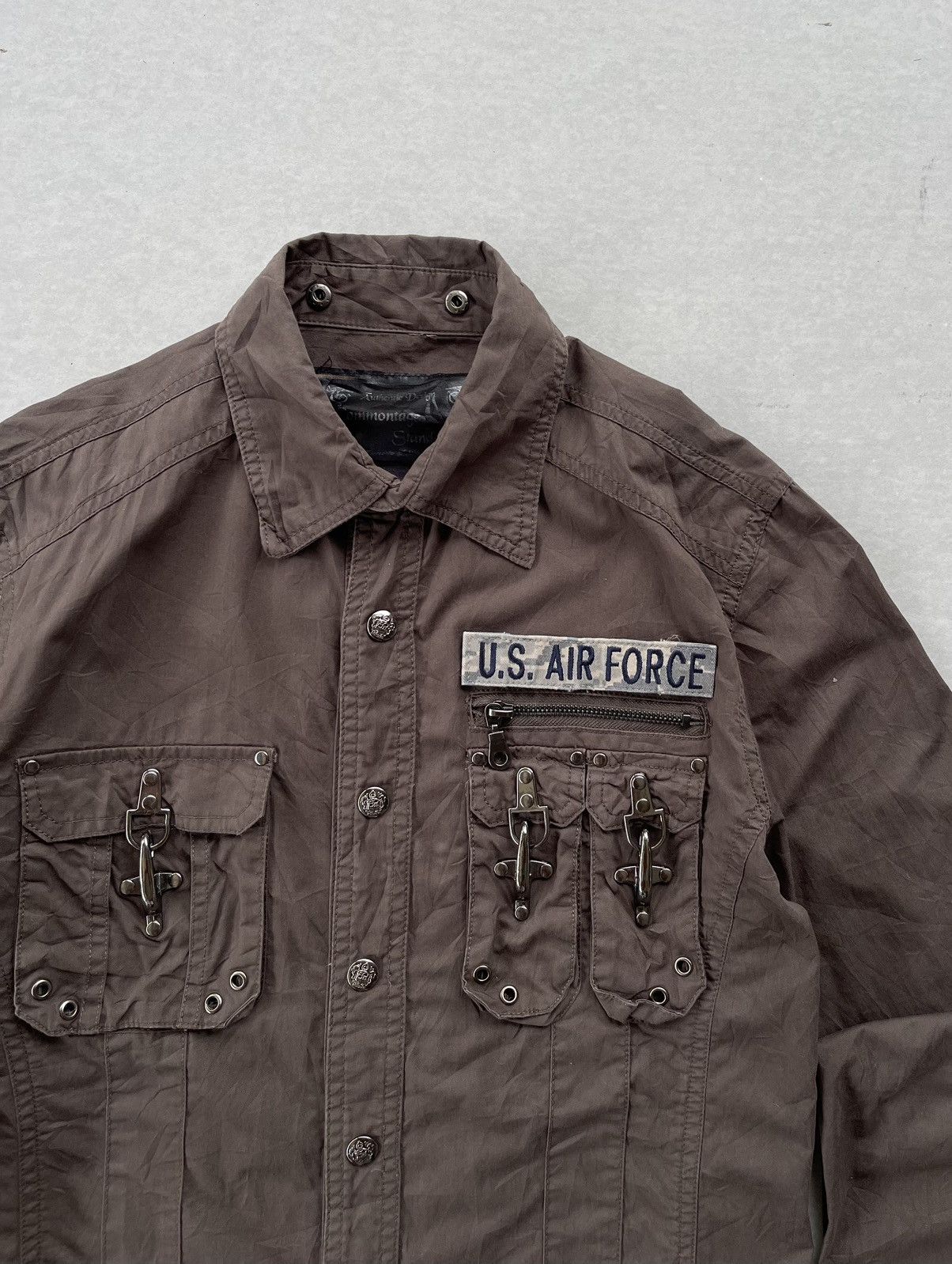 If Six Was Nine × Japanese Brand × Vintage 🔥Vintage Commontage Standard Fireman Clasp Bondage Shirt Size US M / EU 48-50 / 2 - 6 Thumbnail
