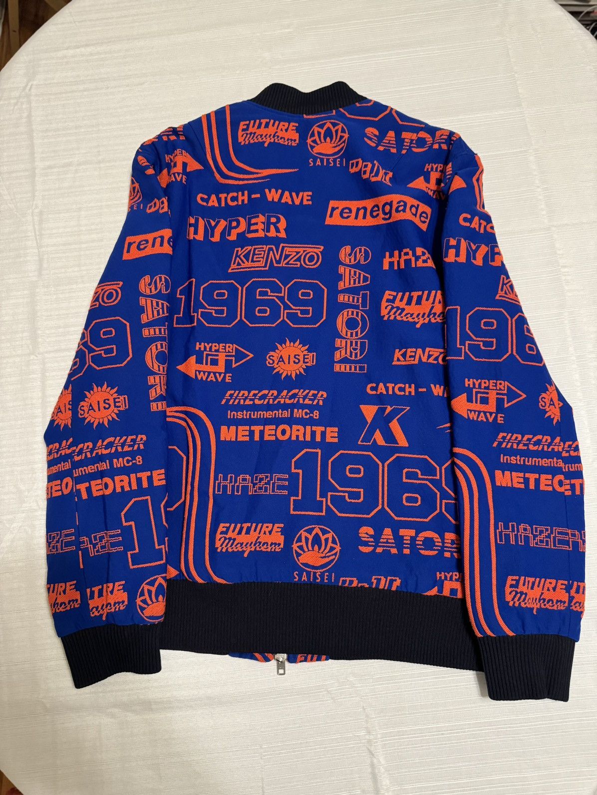 Kenzo Kenzo Paris “1969 Hyper Wave” Bomber Jacket Size US L / EU 52-54 / 3 - 5 Thumbnail