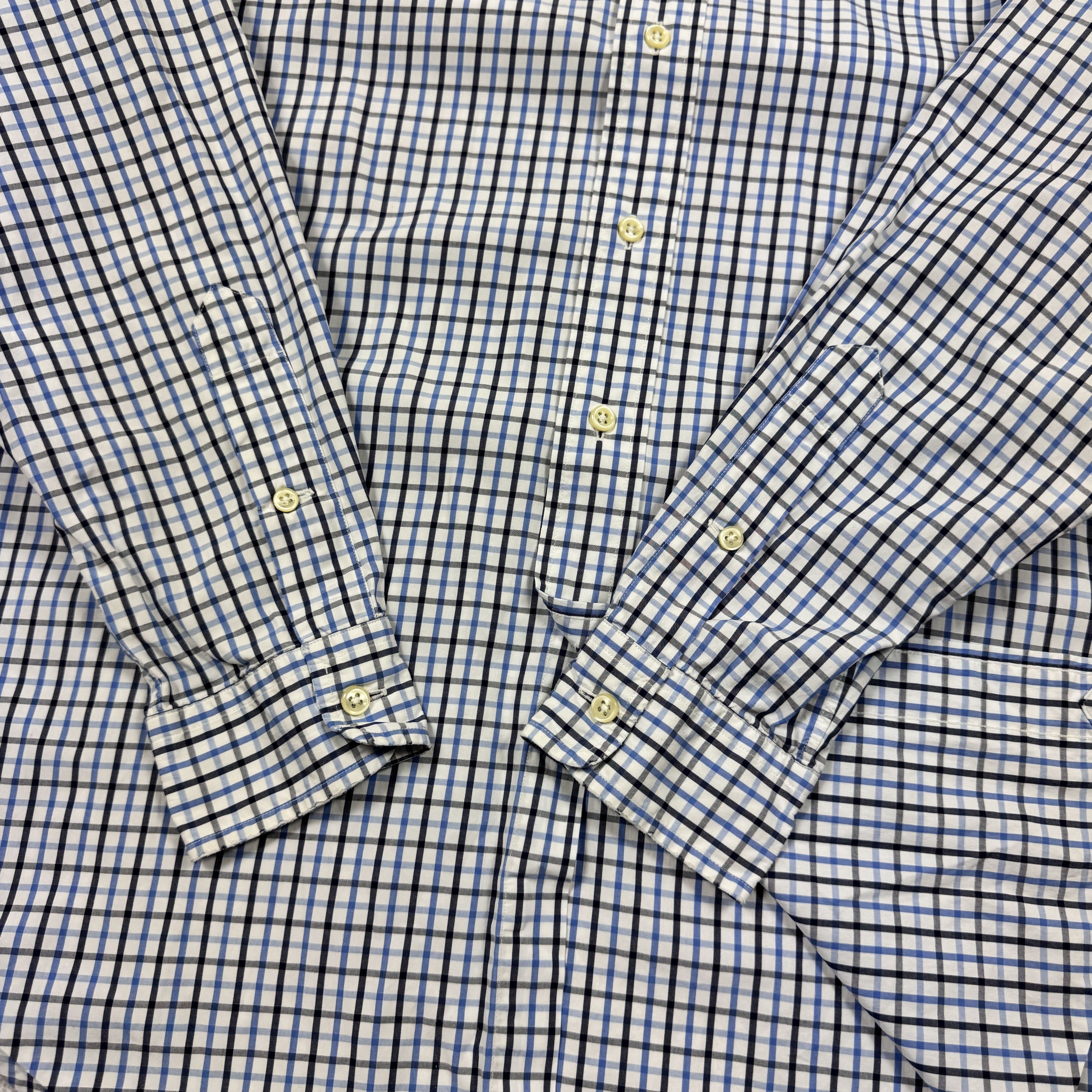 Polo Ralph Lauren Men`s Polo Ralph Lauren Blake Cotton Blue Shirt Size XL Size US XL / EU 56 / 4 - 5 Thumbnail