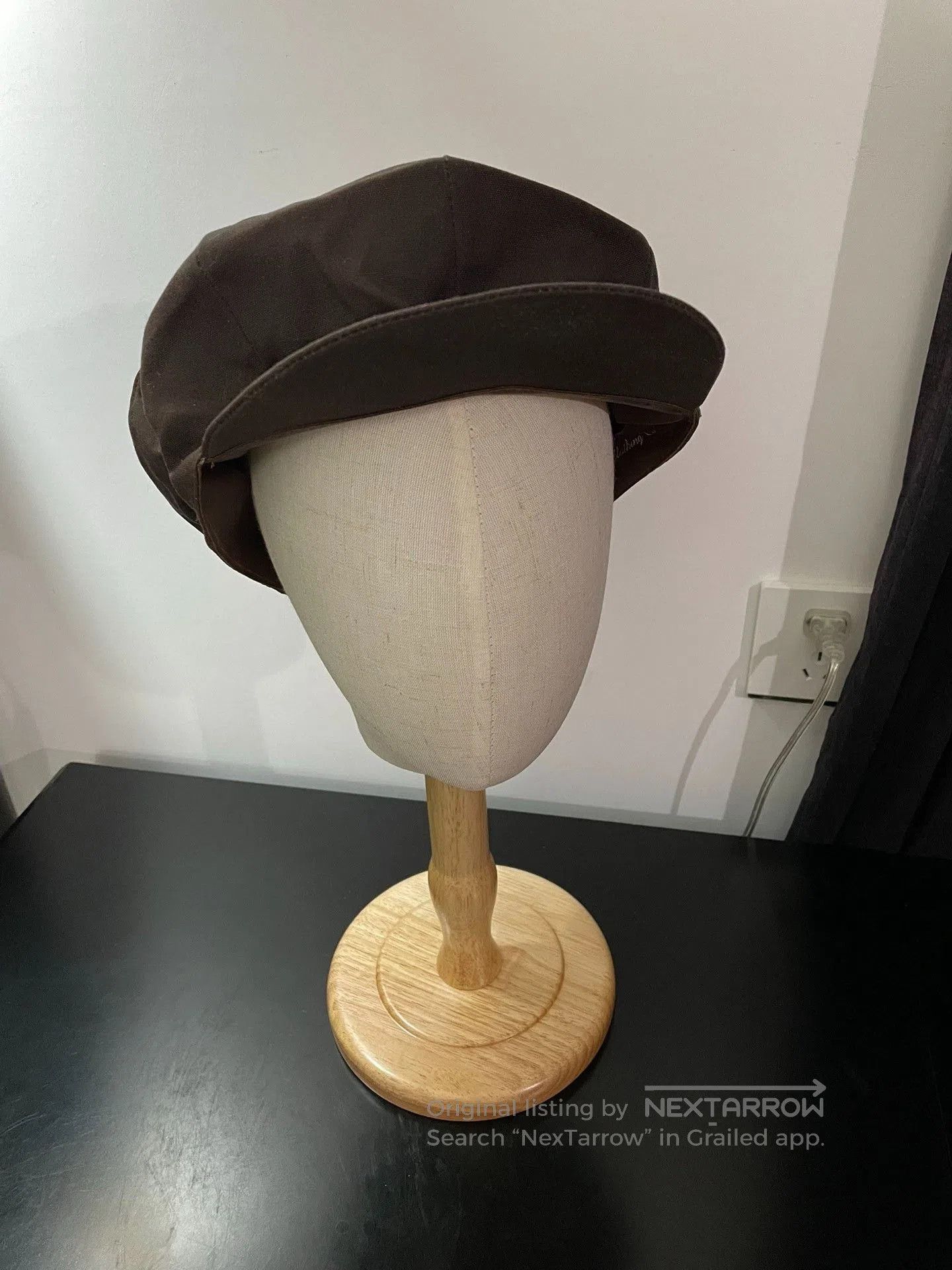 At Last & Co AT LAST & CO Waxed Newsboy Cap. Size ONE SIZE - 2 Thumbnail