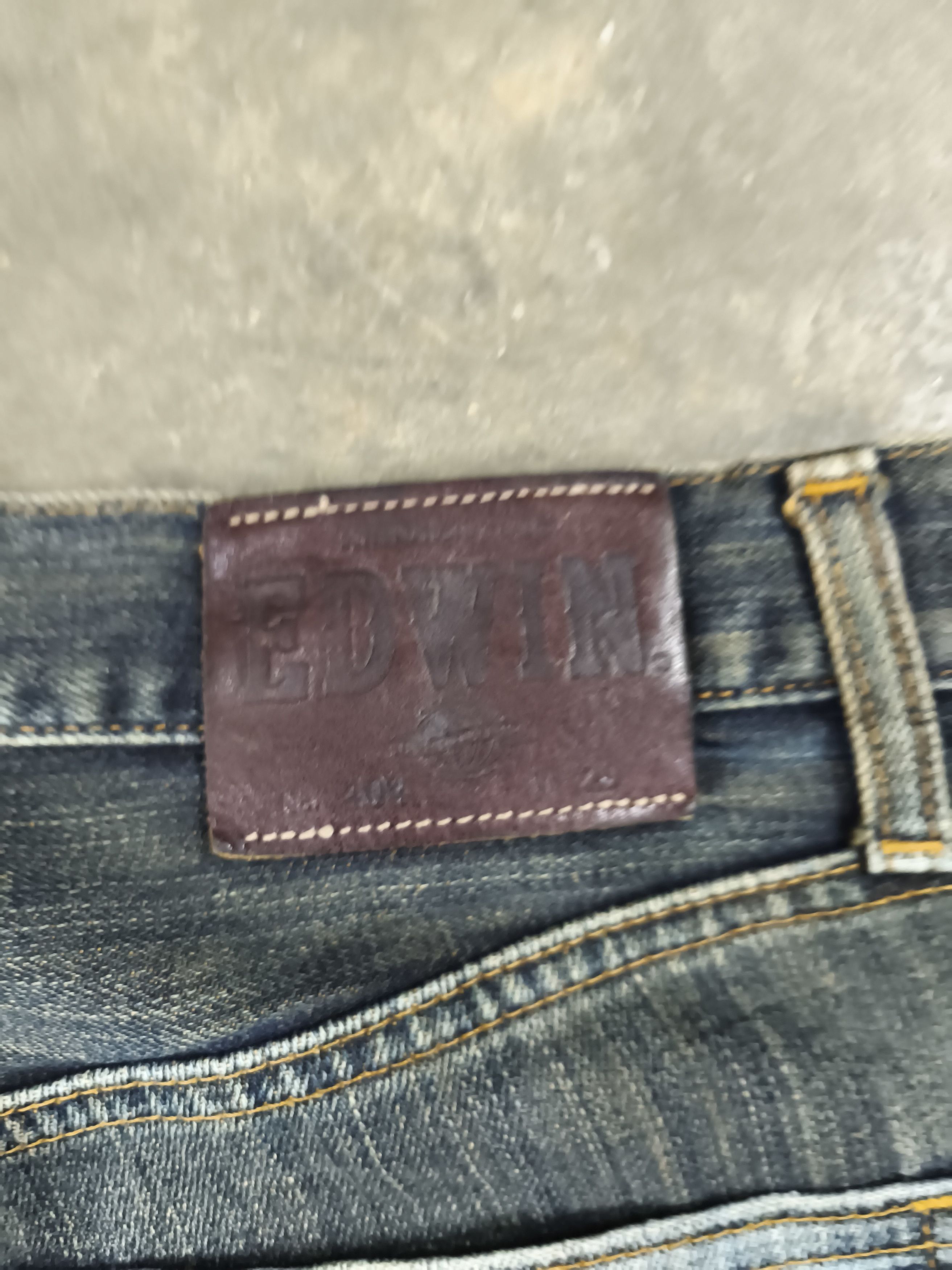 Beauty Beast 🔥Flare🔥🔥🔥 Vintage Edwin Jeans distressed if six was nine Size US 30 / EU 46 - 5 Thumbnail