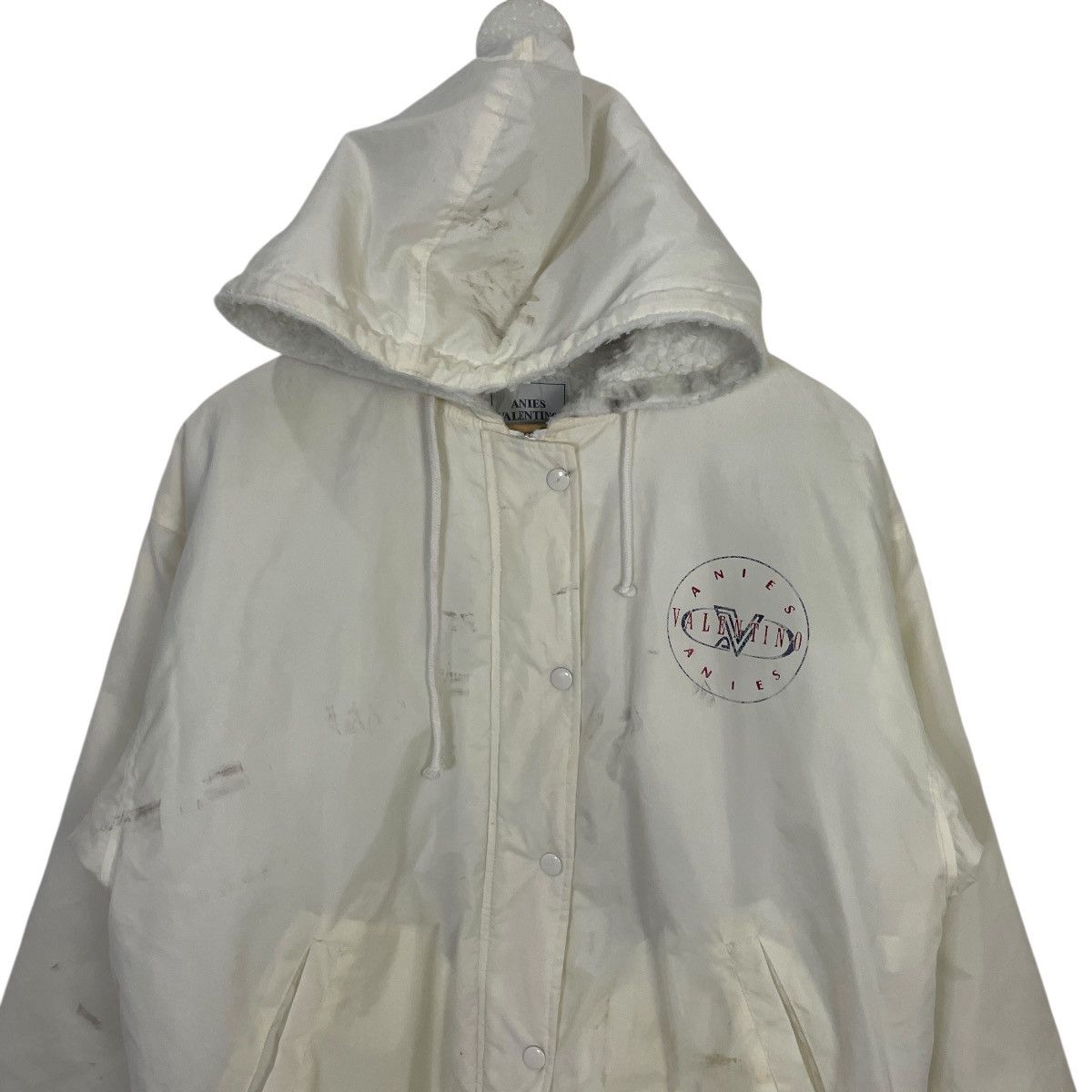 Japanese Brand Vintage Valentino Anies Big Logo Jacket Size US L / EU 52-54 / 3 - 8 Thumbnail