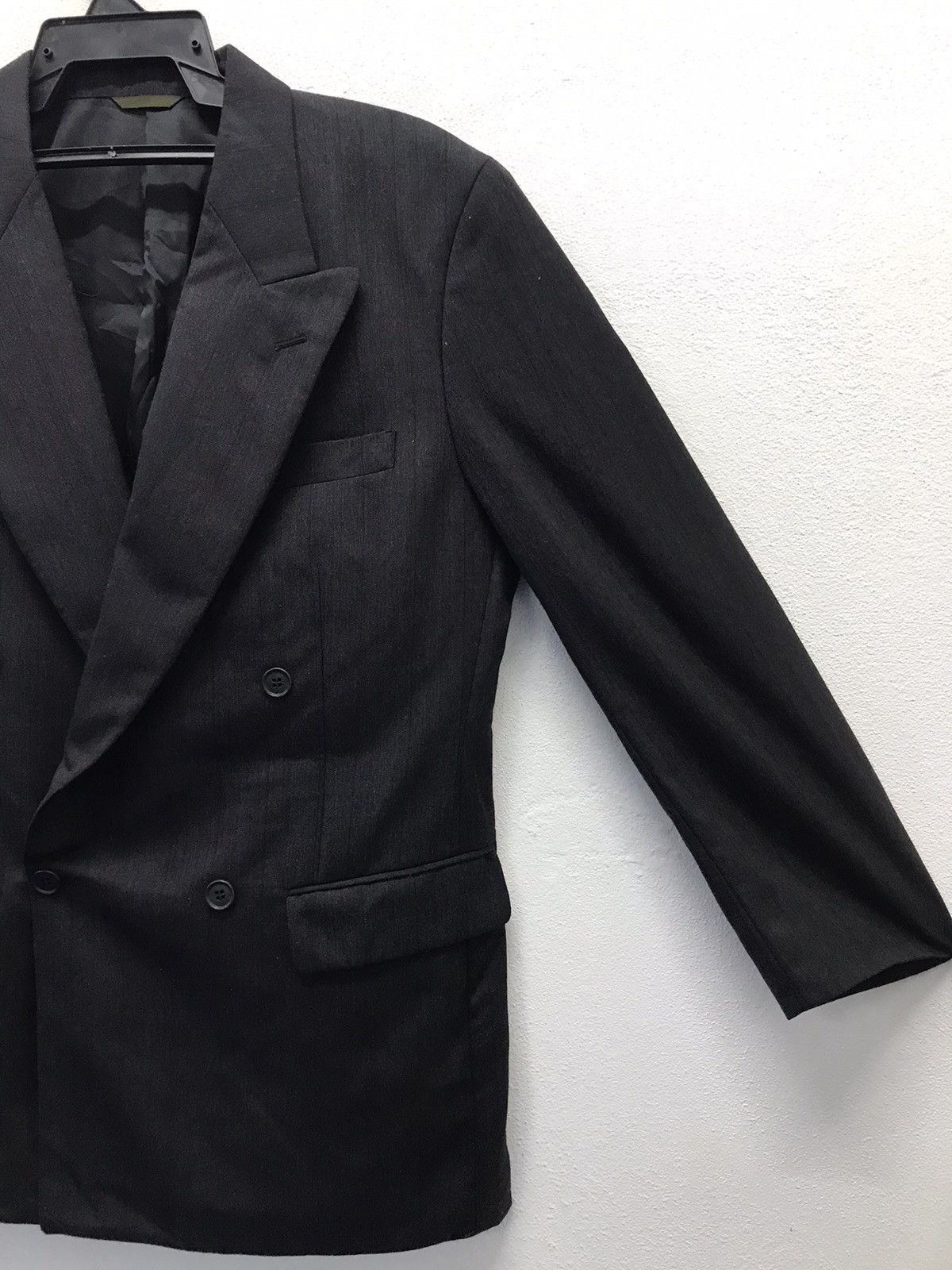 Y's × Y's for Men × Yohji Yamamoto Vintage Yohji Yamamoto D’urban A.A.R Wool Blazer Size US L / EU 52-54 / 3 - 3 Thumbnail