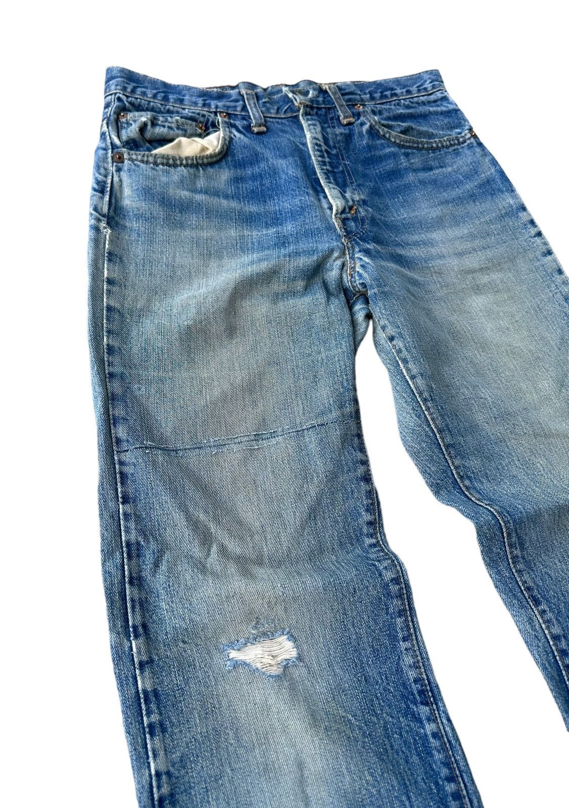 Levi's 🔥Archived🔥Vintage 70s Levi’s bigE top button 16 denim jeans Size US 30 / EU 46 - 3 Thumbnail