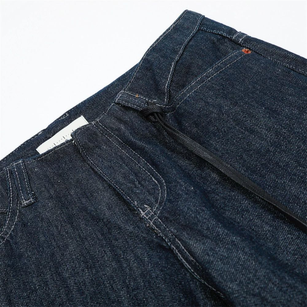 Jean American high street casual straight loose wide-leg jeans Size US 32 / EU 48 - 3 Thumbnail