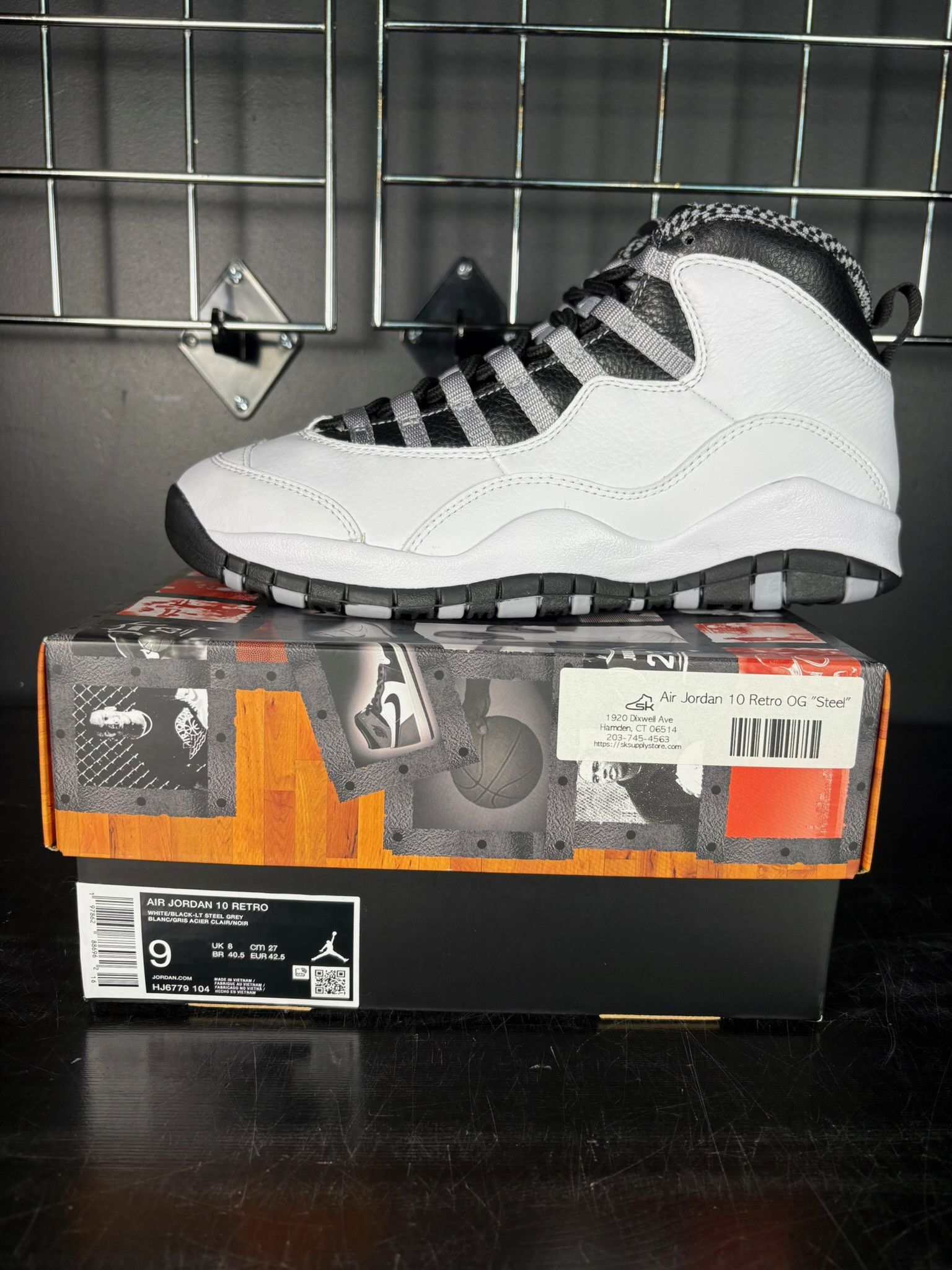 Jordan Brand Air Jordan 10 Retro OG "Steel" - Size 9 Size US 9 / EU 42 - 6 Thumbnail