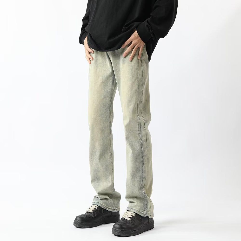 Japanese Brand Retro straight leg loose wide leg jeans Size US 32 / EU 48 - 6 Thumbnail