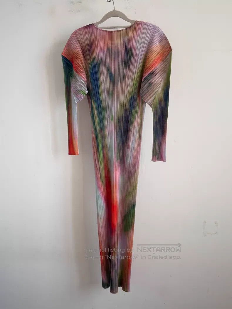 Issey Miyake Issey Miyake Color Block Dress Size XL / US 12-14 / IT 48-50 - 2 Thumbnail