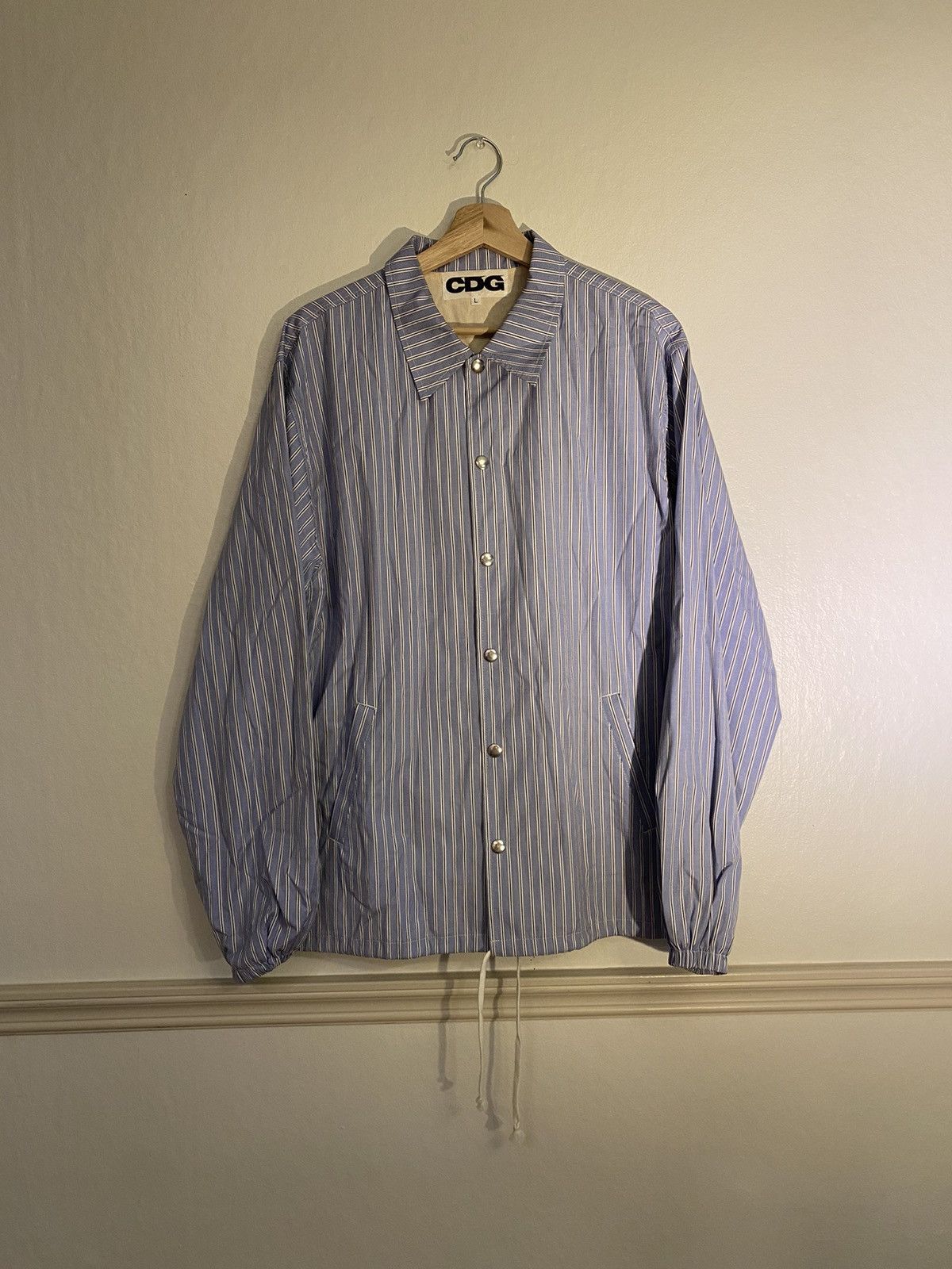 Comme des Garcons × Stussy CDG x Stussy Pin Striped Bing Jacket