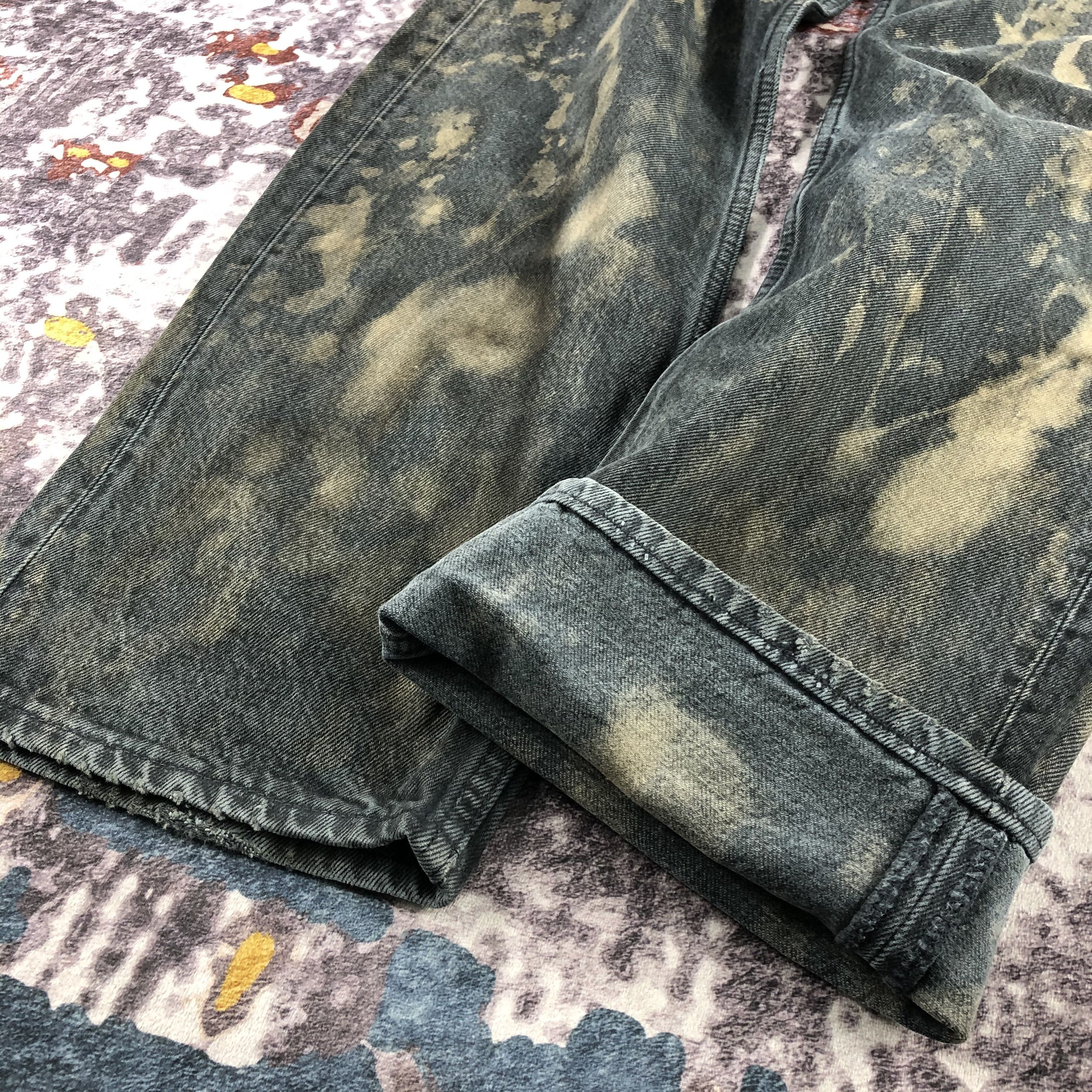 Levi's × Vintage Vintage 90s Levis 501 Faded Black Jeans-JM2432 Size US 36 / EU 52 - 8 Thumbnail