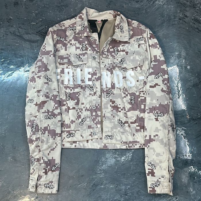 Vlone discount camo jacket