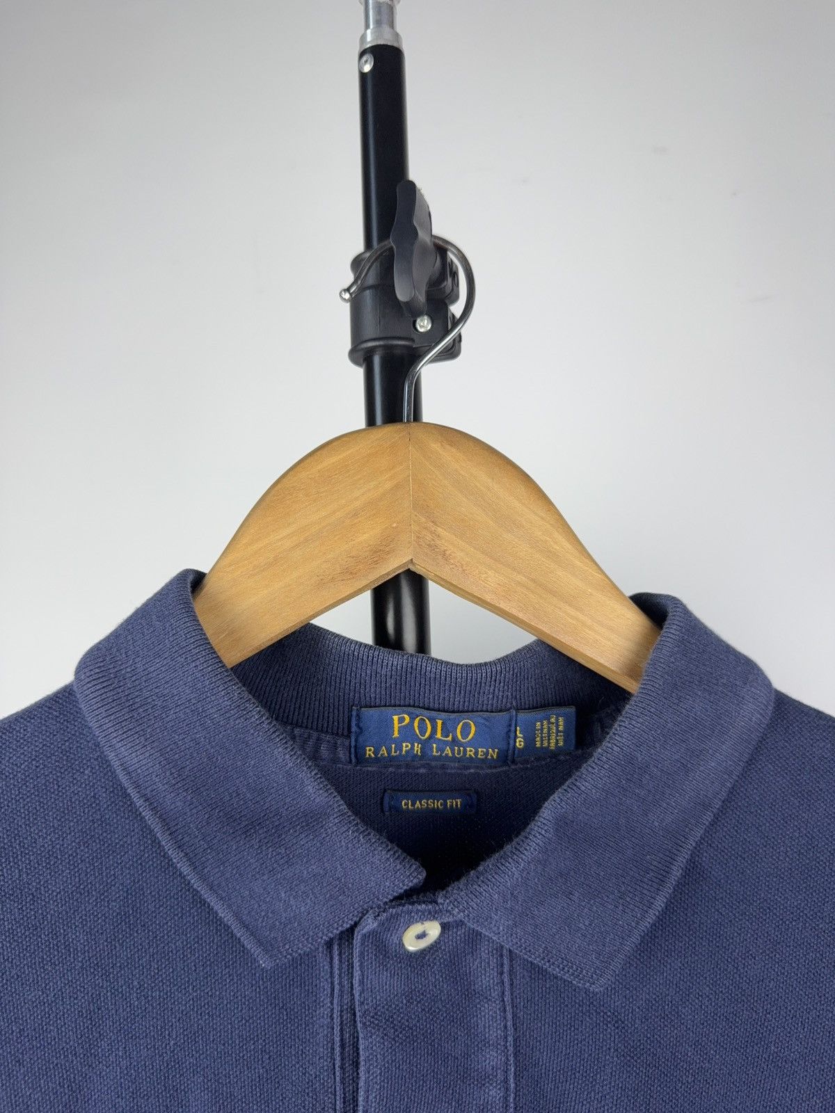 Polo Ralph Lauren Vintage 90s Retro Polo Ralph Lauren Basic Logo Polos Y2K Size US L / EU 52-54 / 3 - 4 Thumbnail