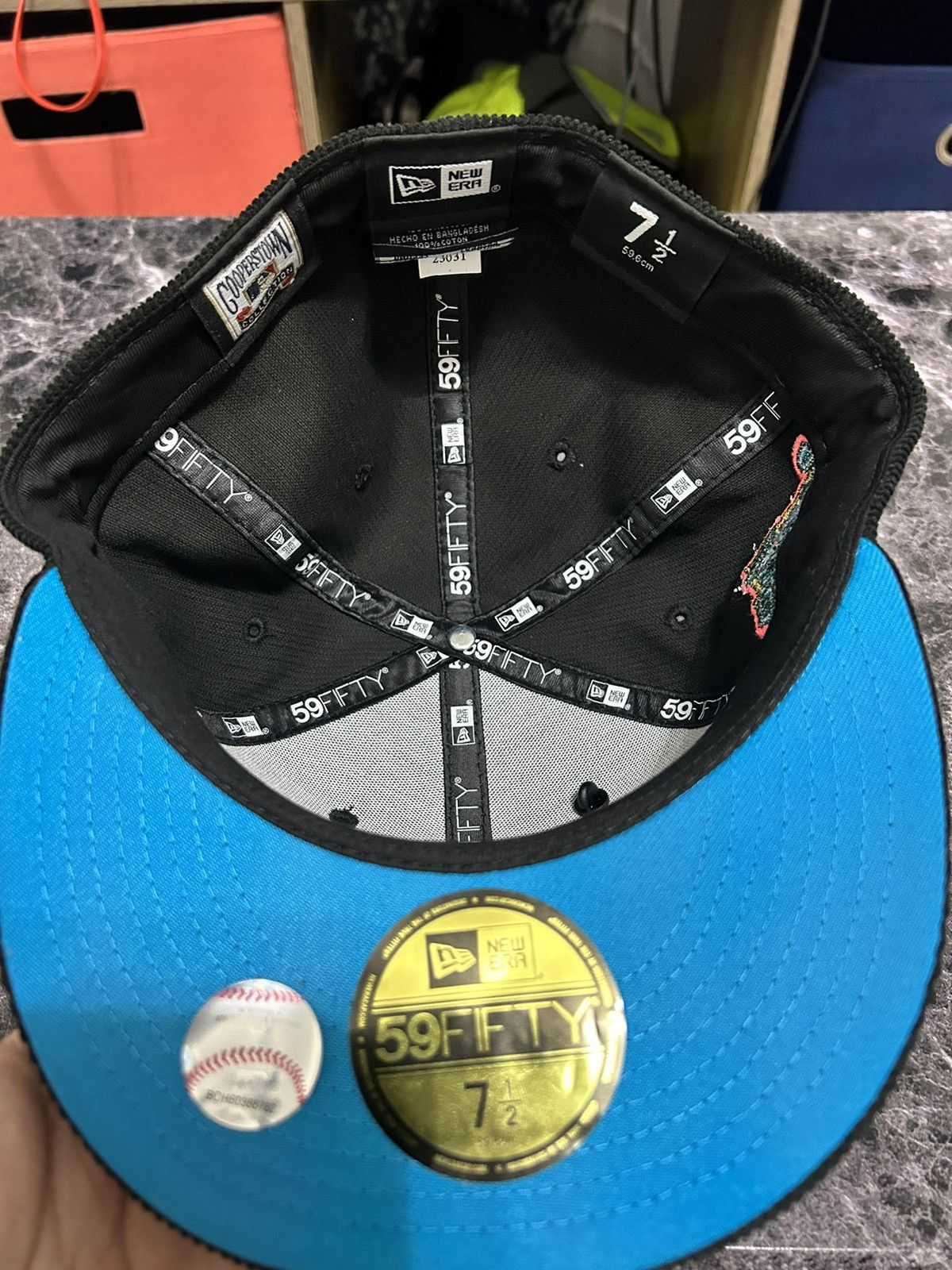Hat Club Olympic pack corduroy size - 7 1/2 Size ONE SIZE - 4 Thumbnail