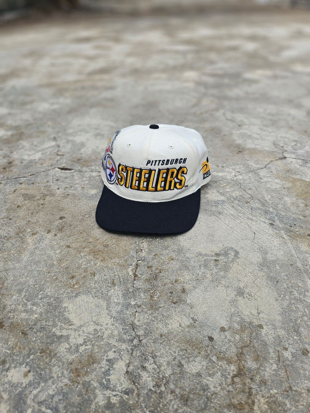 Sports Specialties Pittsburgh Steelers NFL Shadow VTG Hat Size ONE SIZE - 3 Thumbnail