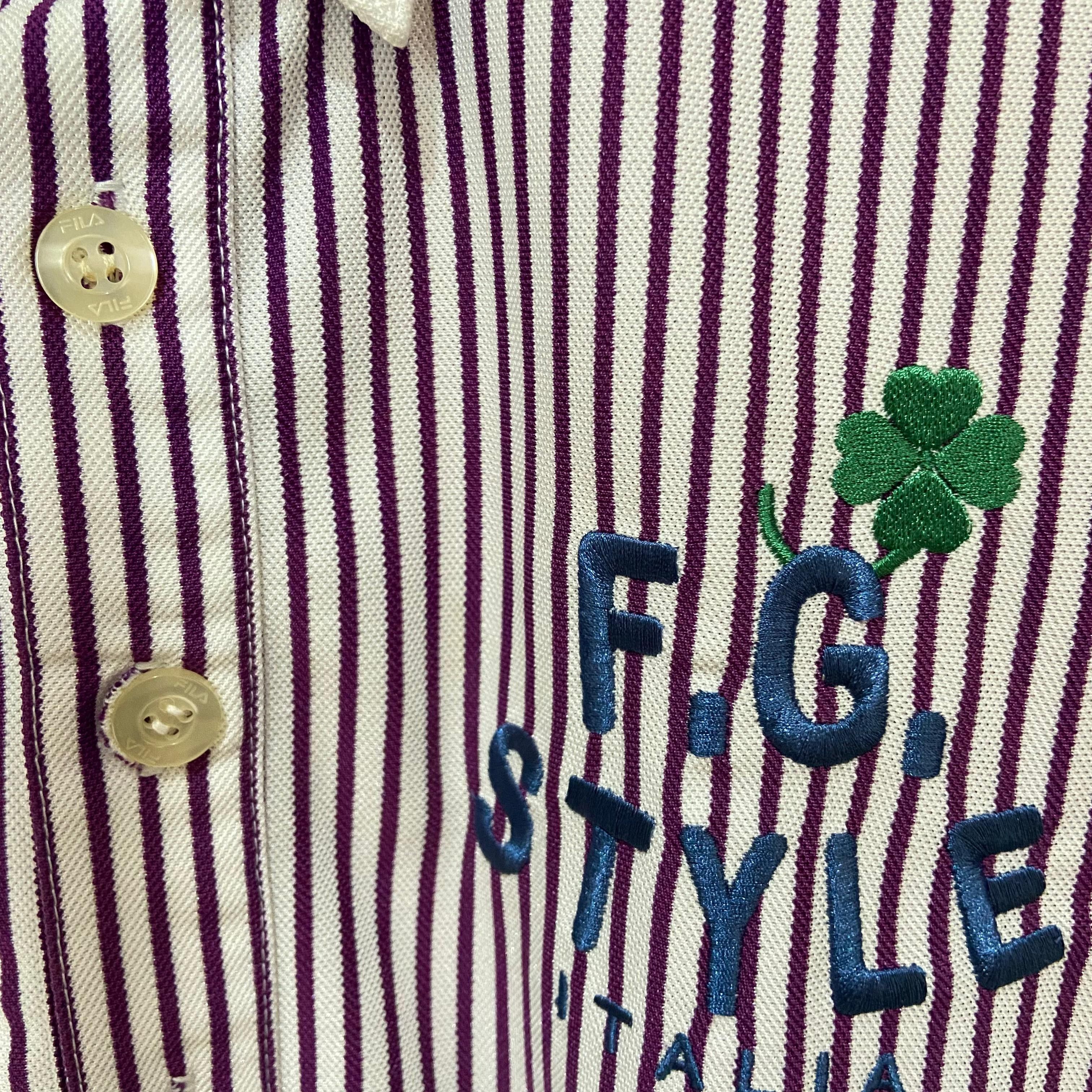 Fila FILA GOLF Striped Collar Shirt Size M / US 6-8 / IT 42-44 - 3 Thumbnail