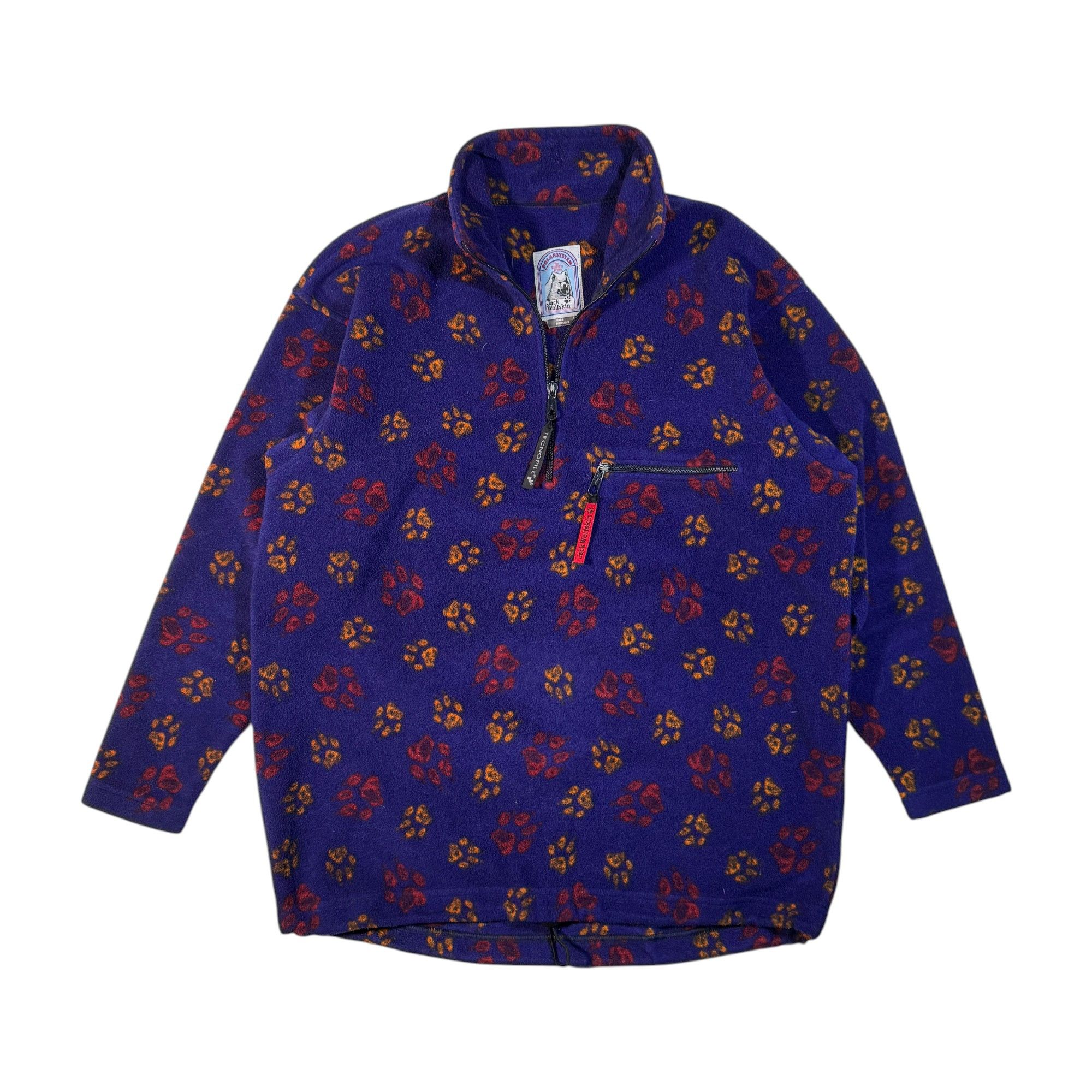 Jack Wolfskin Vintage Jack Wolfskin Fleece Pullover Polarsystem Size US M / EU 48-50 / 2 - 1 Thumbnail