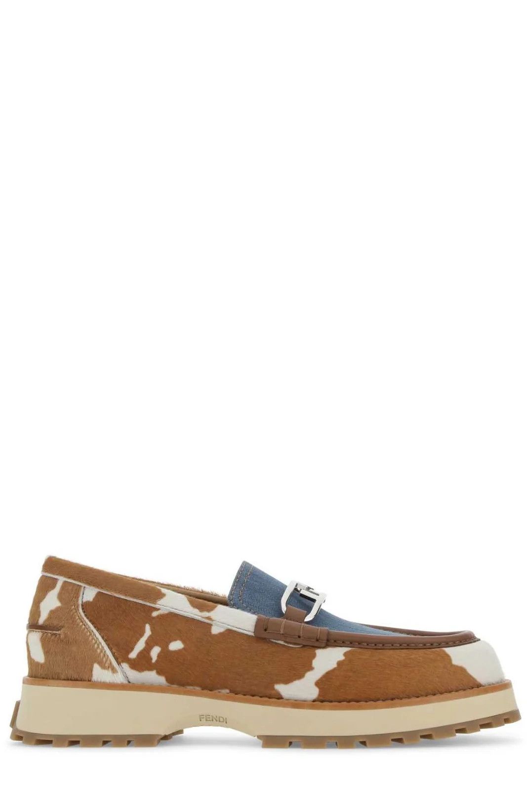 image of Fendi O1Loc1C0124 Loafer In Brown, Men's (Size 11)