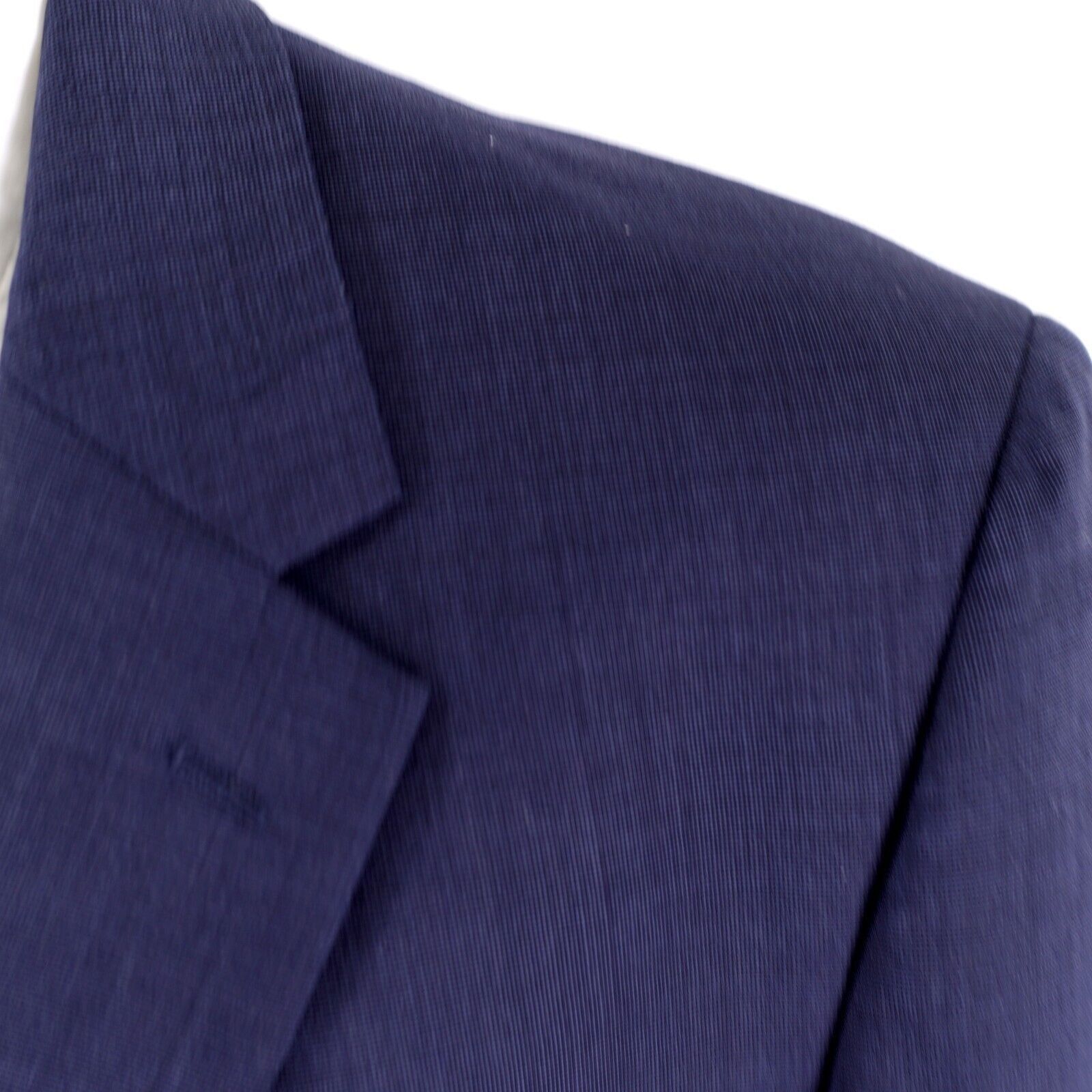 Jos. A. Bank Jos A Bank Blue Nailshead Wool 2 Button Blazer 42L Size 42L - 3 Thumbnail