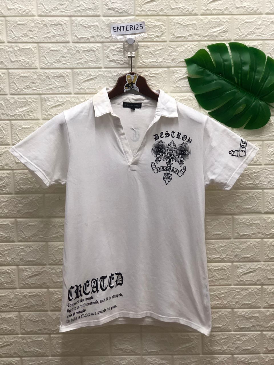 Japanese Brand vintage Defective Struct Japan Inspired Chrome Hearts Style Size US L / EU 52-54 / 3 - 9 Thumbnail
