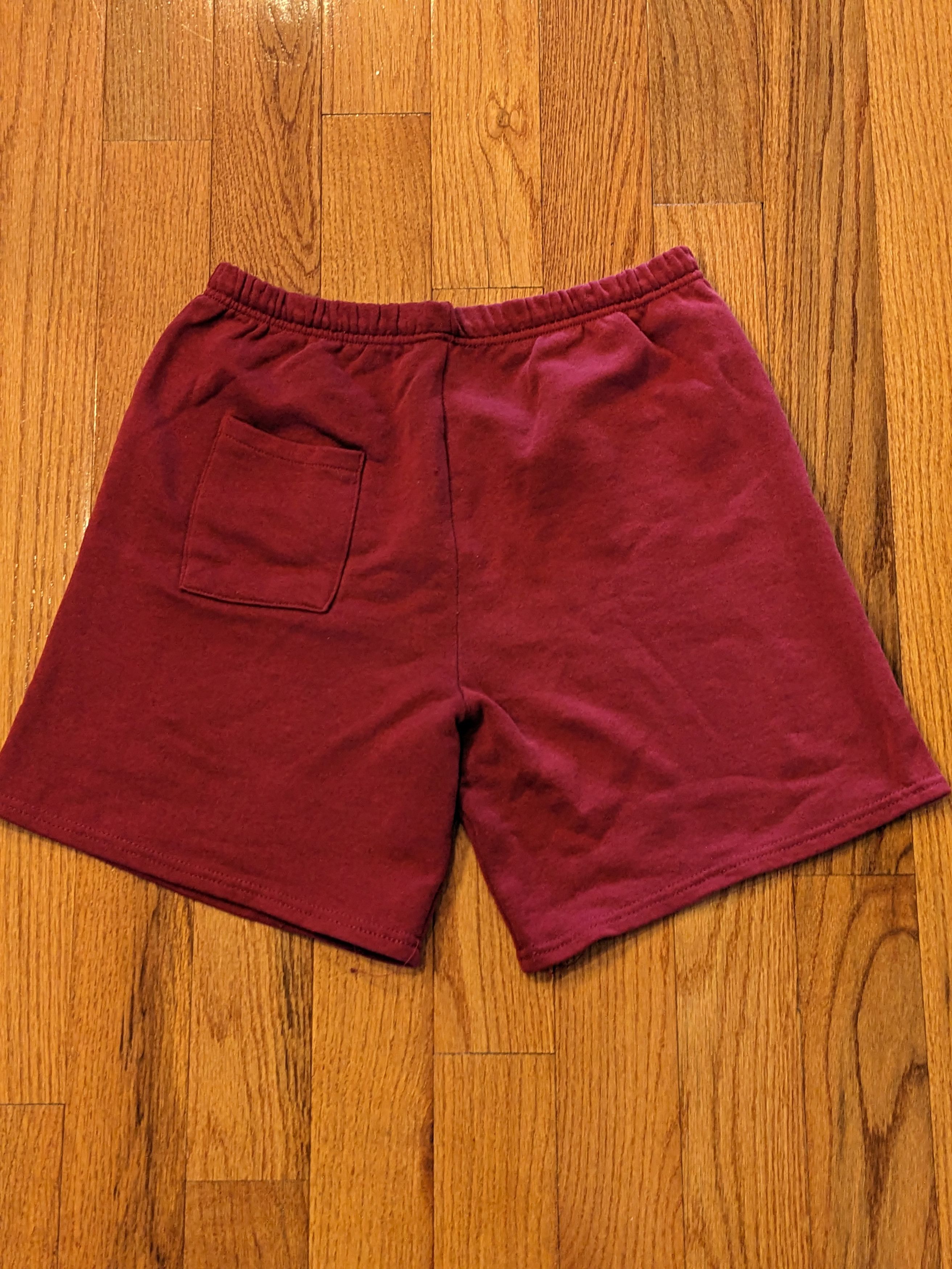 NFL Vintage 1992 Washington Red Skins Red Medium Sweat Shorts Size US 30 / EU 46 - 5 Thumbnail