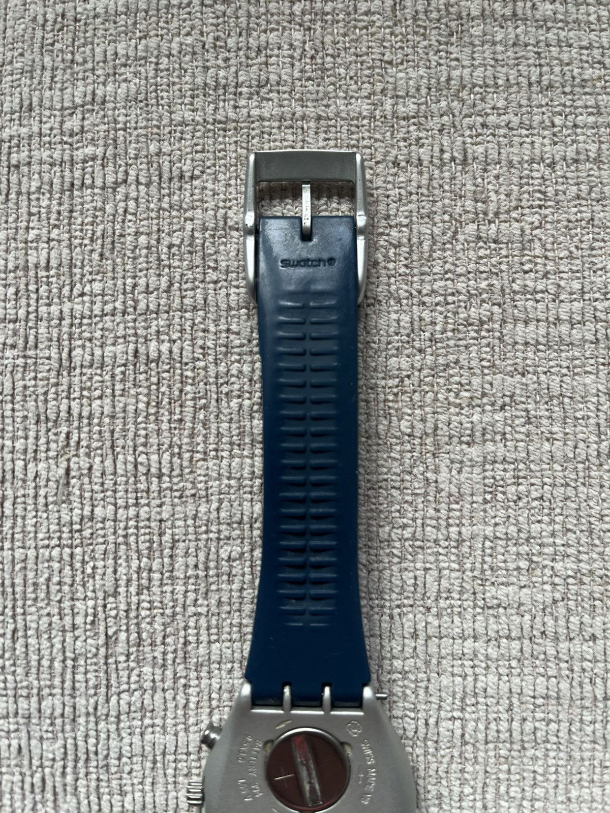 Swatch VNTG 2004 Swatch Irony Midi Chrono YMS1009 Bluish Size ONE SIZE - 6 Thumbnail