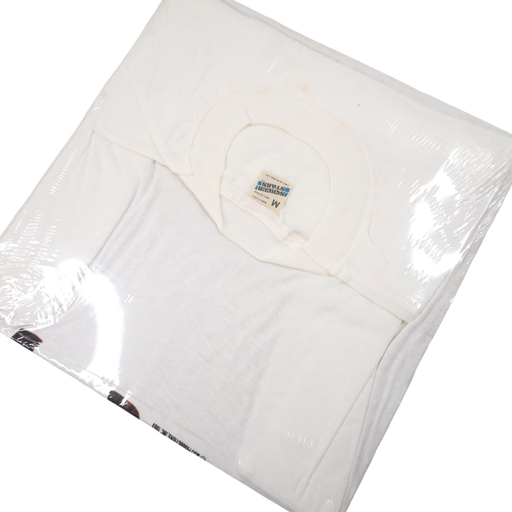 Vintage VINTAGE Michael Jackson Beat It T Shirt White Mens Medium Graphic 1984 NWT Size US M / EU 48-50 / 2 - 6 Thumbnail