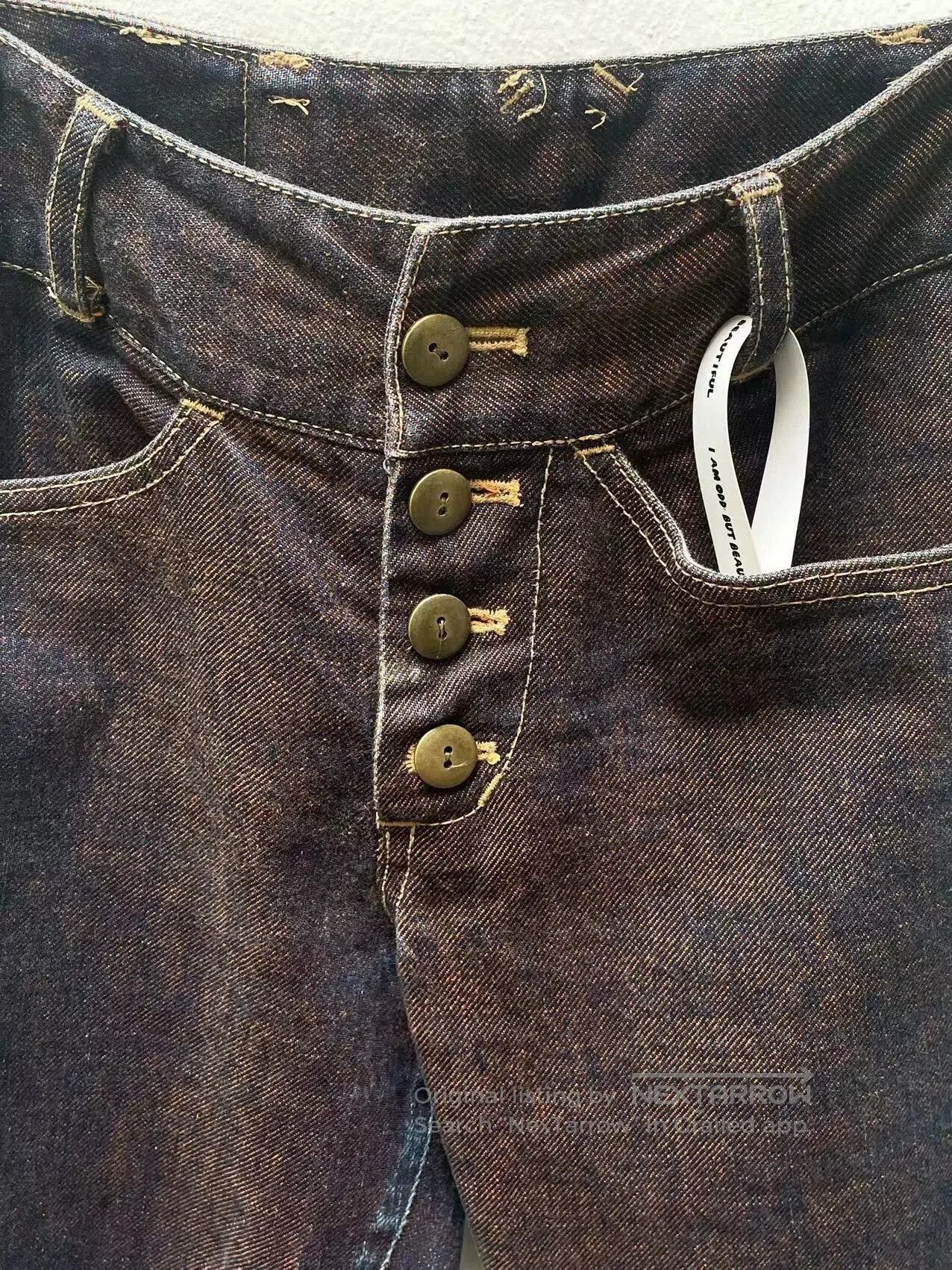 Beauty Beast Beauty Beast 3D Cut Denim Pants. Size US 30 / EU 46 - 2 Thumbnail