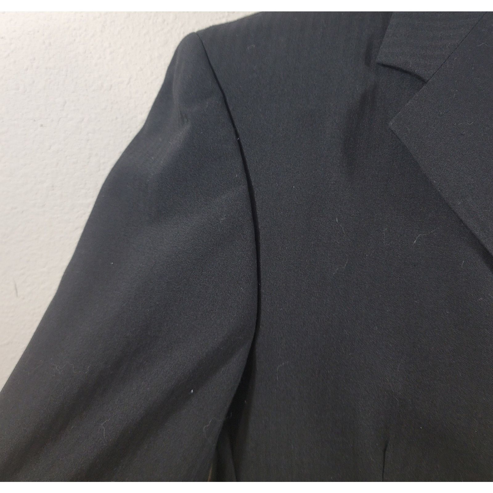 Other Hardwick Clothes Black 3 Button Lined Blazer 42L Size 42L - 6 Thumbnail