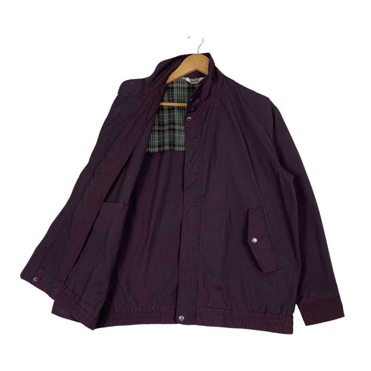Japanese Brand Manguis Purple Casual Jacket #1178-C54 Size US L / EU 52-54 / 3 - 9 Thumbnail