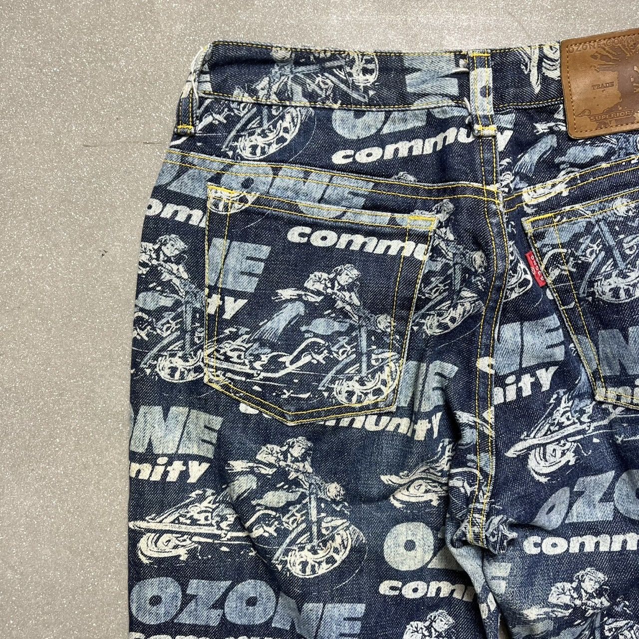 Hysteric Glamour × Japanese Brand Ozone Community Tokyo Denim Size US 28 / EU 44 - 9 Thumbnail