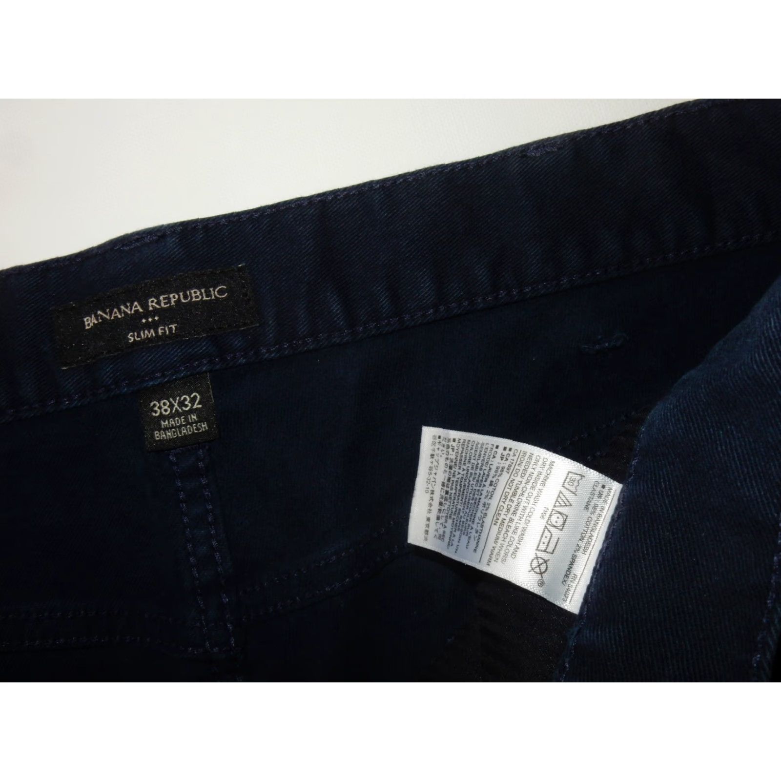 Banana Republic VINTAGE Banana Republic Jeans Men 38x32 Denim Straight Blue 40 inch waist 32 inseam Mens Size US 38 / EU 54 - 5 Thumbnail