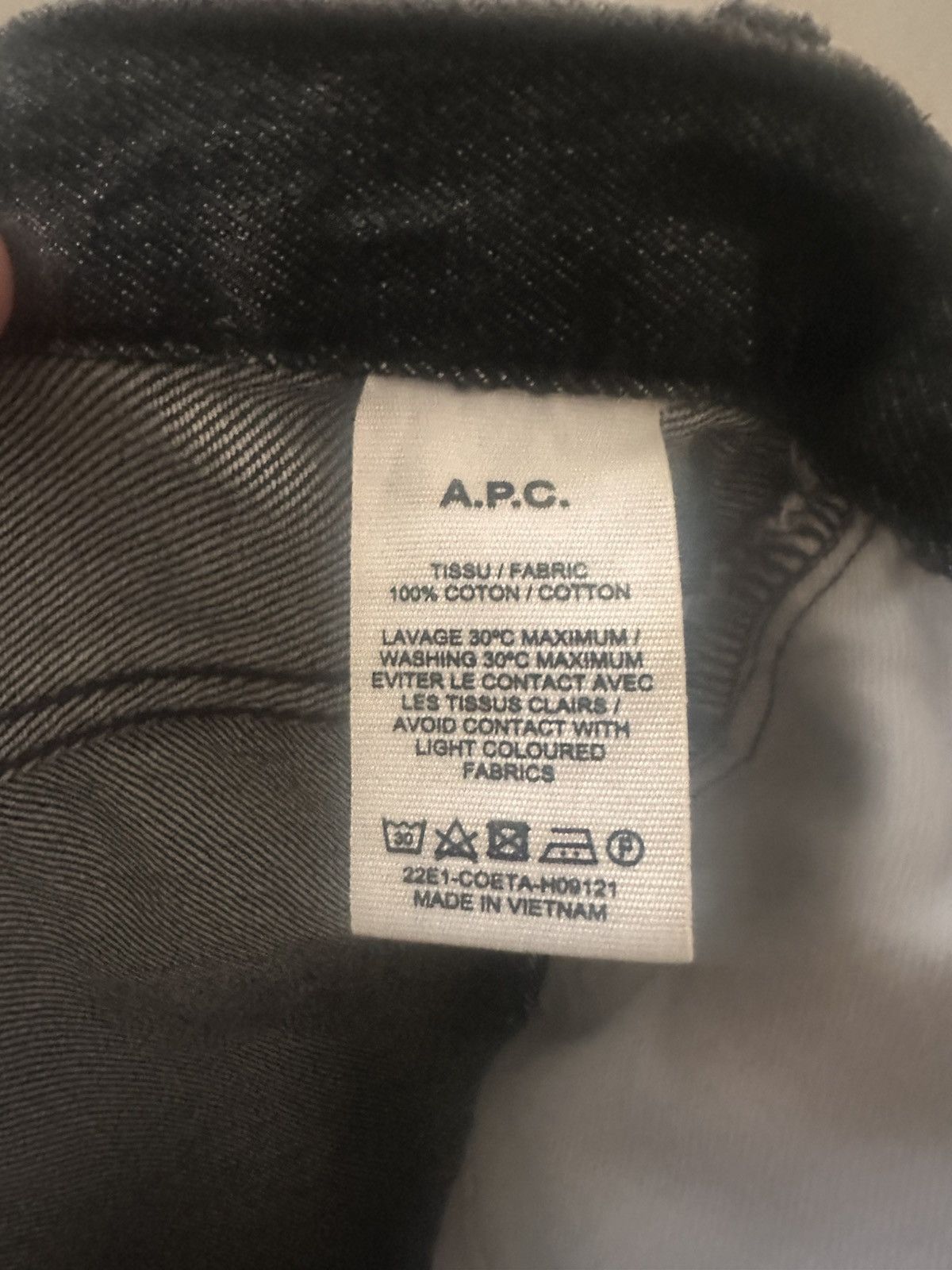 A.P.C. APC black martin jean Size US 30 / EU 46 - 4 Thumbnail