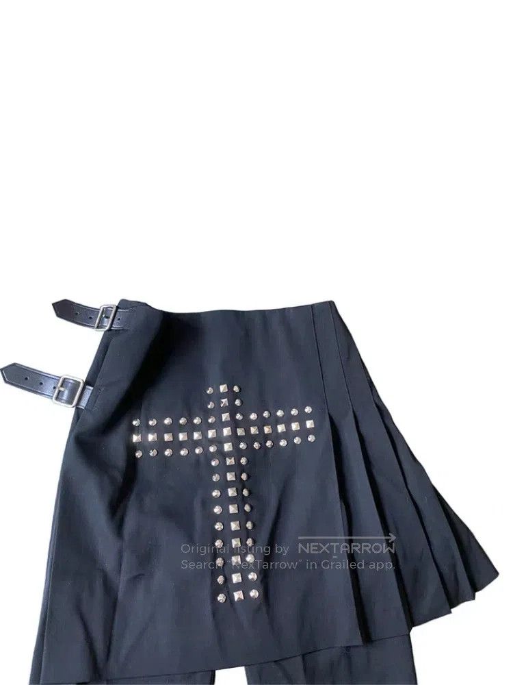 Comme des Garcons Comme Des Garcons size M Studded Cross Skirt Scottish Trou Size 24" / US 00 / IT 34 - 4 Thumbnail
