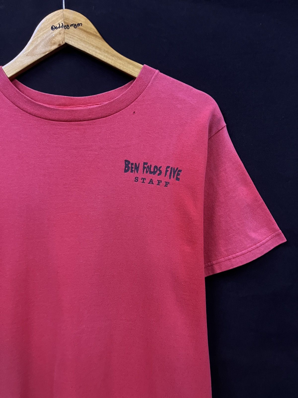 Vintage RARE‼️ VINTAGE BEN FOLDS FIVE STAFF BAND SHIRT Size US M / EU 48-50 / 2 - 6 Thumbnail