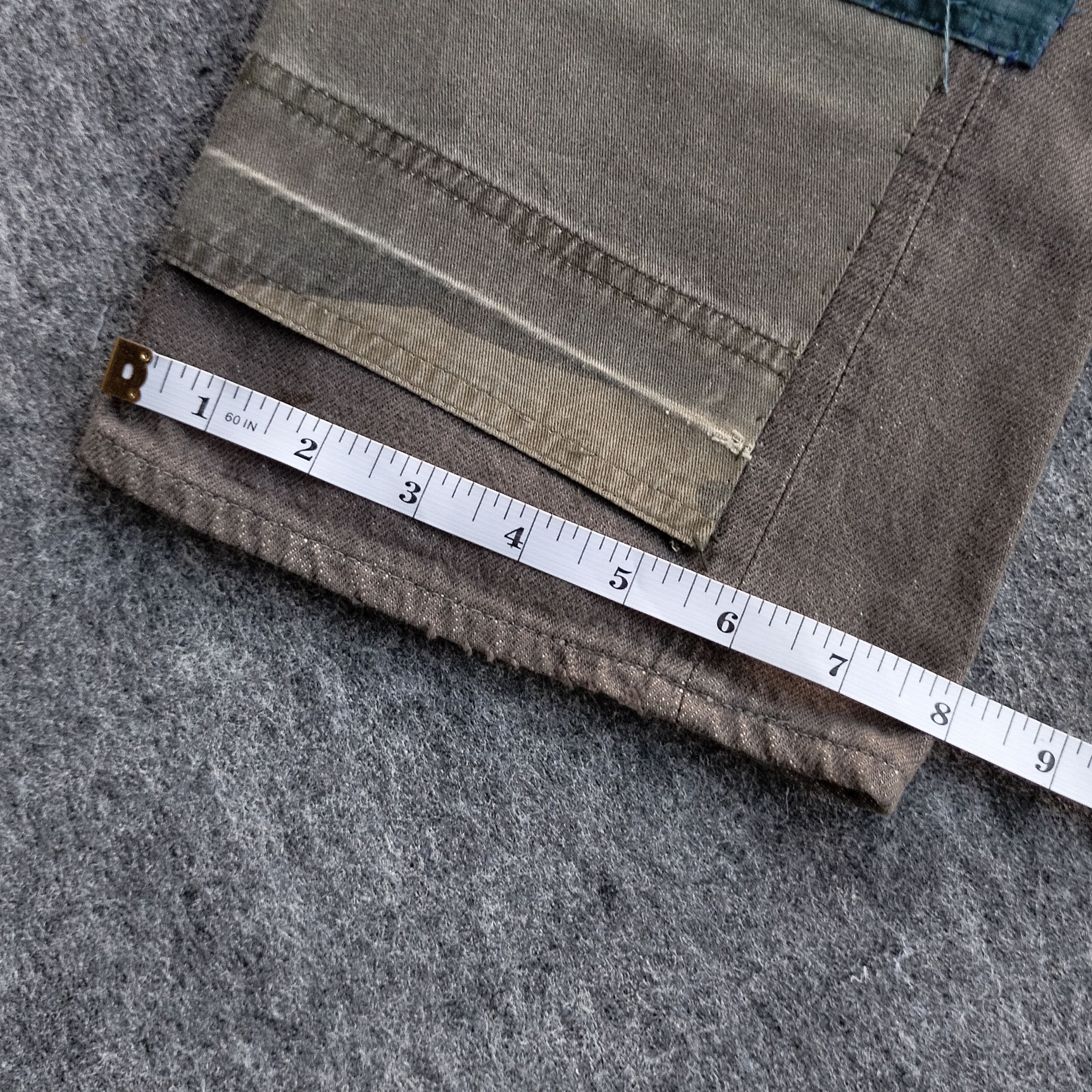 Full Count & Co. Vtg Full count & co patchwork sashiko selvedge denim Size US 32 / EU 48 - 20 Thumbnail