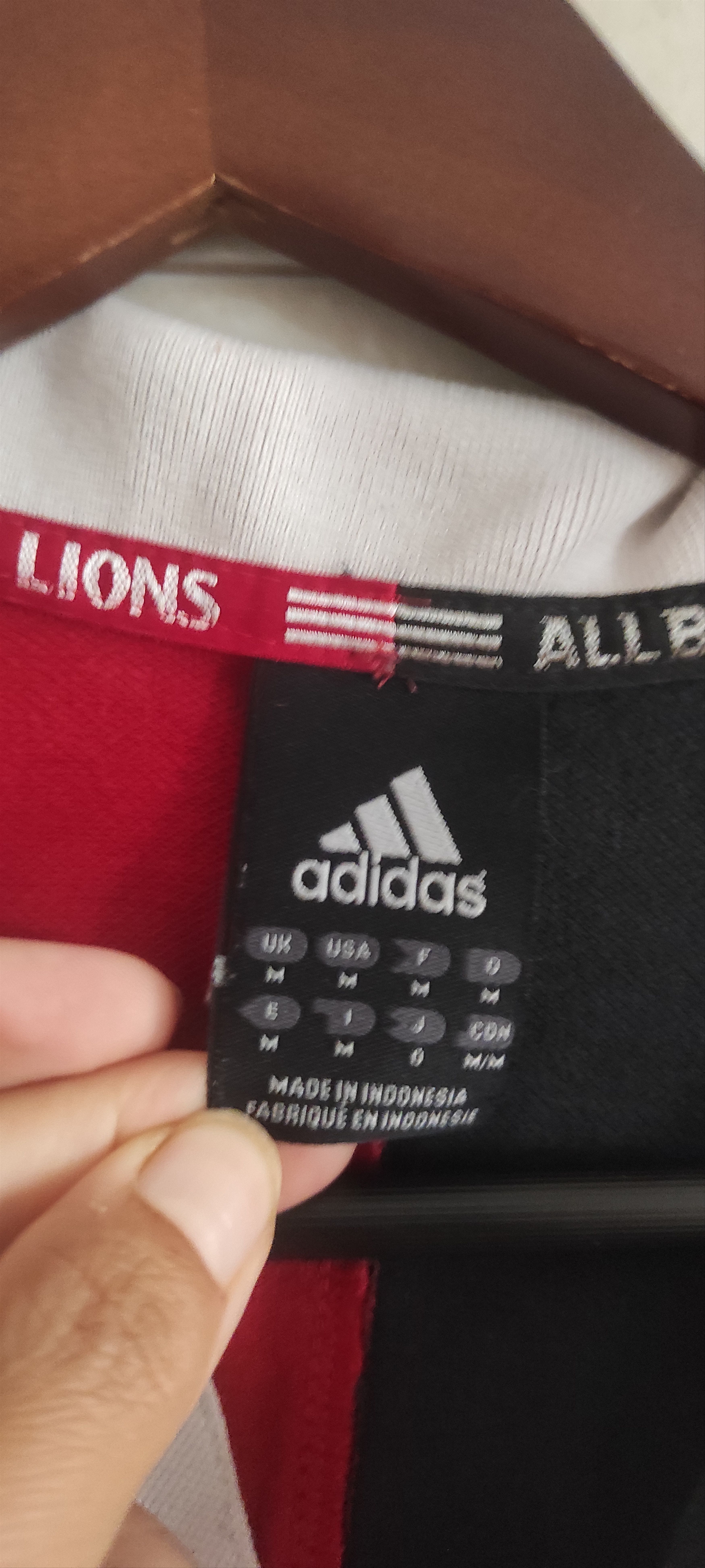 Adidas British Irish Lions New Zealand Official Adidas Rugby Shirt Size US M / EU 48-50 / 2 - 8 Thumbnail