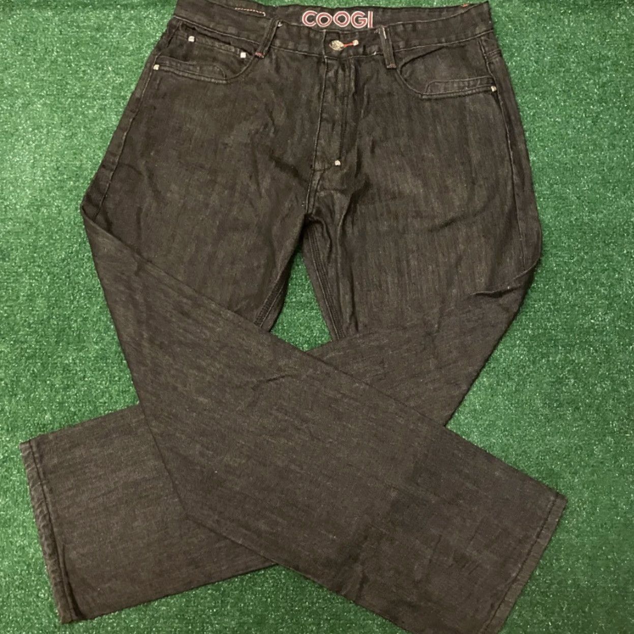 Coogi VINTAGE COOGI Baggy Skater Grunge Jeans VTG Mens 36x34 Embroidered Size US 36 / EU 52 - 4 Thumbnail