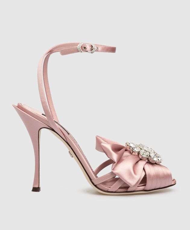 Dolce & Gabbana o1y0925 Ankle Strap Sandals in Antique Rose Size US 5 / IT 35 - 1 Thumbnail