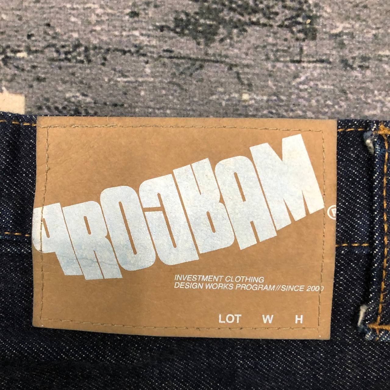 Japanese Brand P456 RARE PROGRAM JAPAN BLUE DENIM Size US 35 - 5 Thumbnail