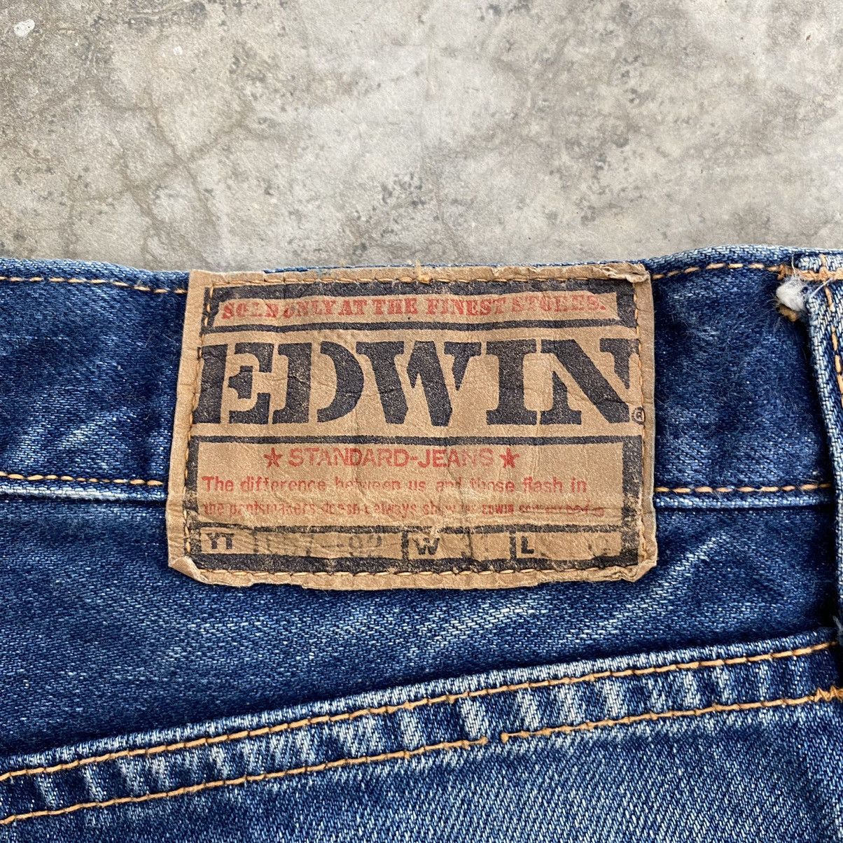 Edwin Size 29x29 Vintage Edwin Faded Honeycomb Denim Jeans Size US 29 - 20 Thumbnail