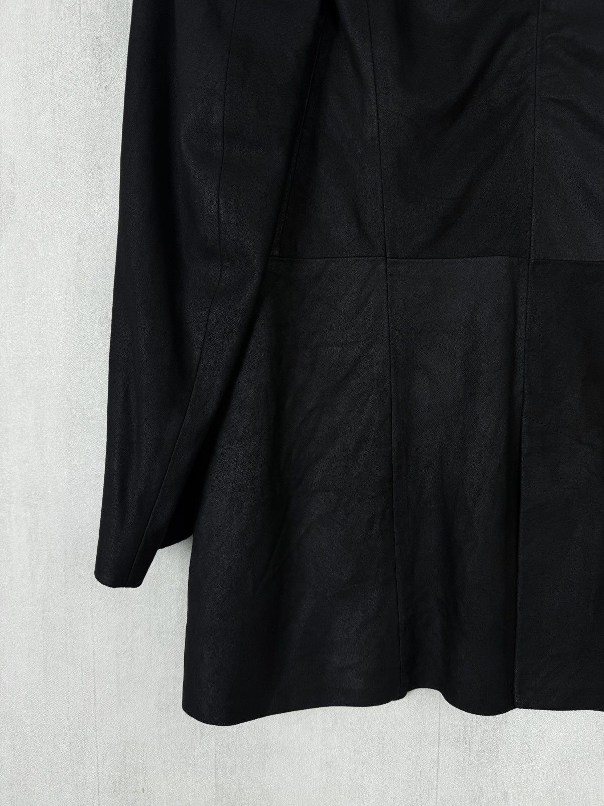 Ann Demeulemeester Ann Demeulemeester Leather Blazer With 925 Silver Chain Size XS / US 0-2 / IT 36-38 - 16 Thumbnail
