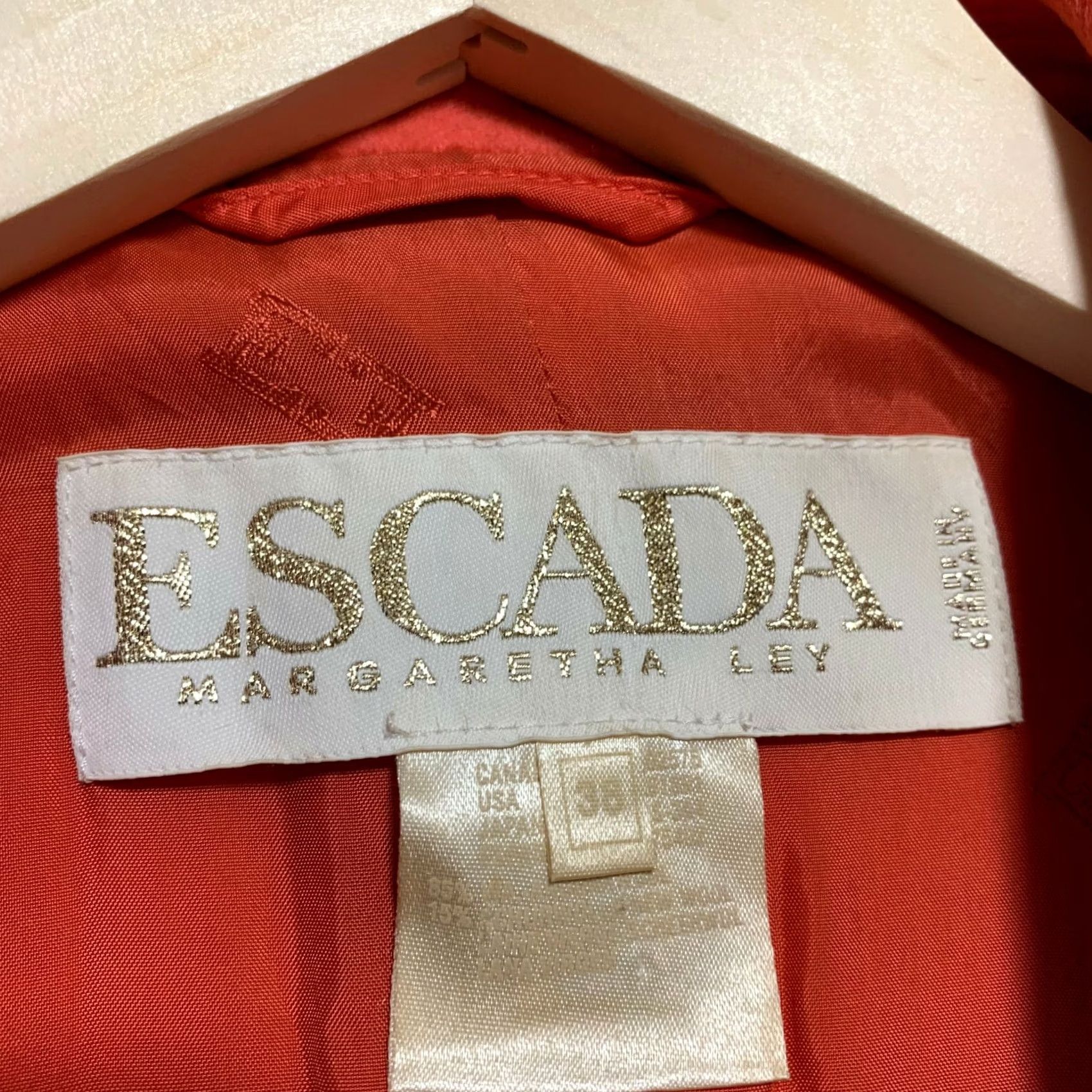 Escada VINTAGE Escada Blazer Jacket Women Size M / US 6-8 / IT 42-44 - 5 Thumbnail