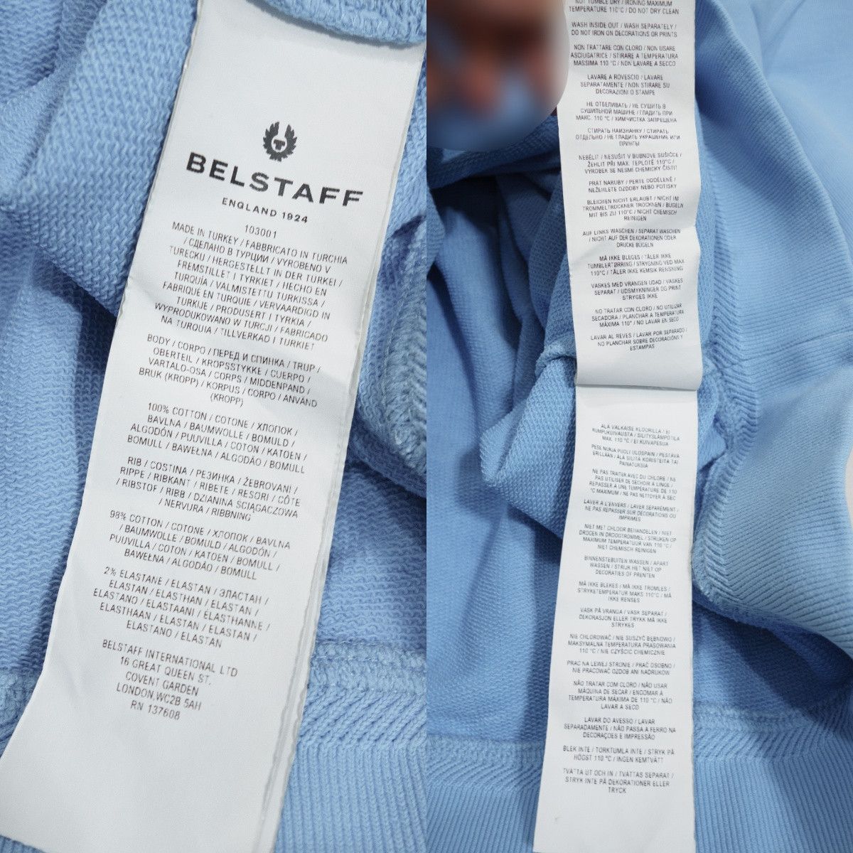Belstaff Quarter Zip Logo Sweatshirt Size US S / EU 44-46 / 1 - 9 Thumbnail