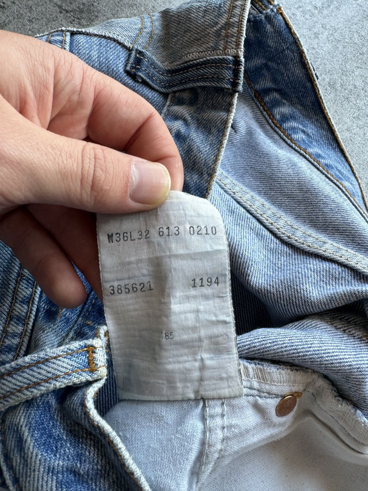 Japanese Brand × Levi's × Vintage Levi’s Orange Tab vintage 90s baggy jeans denim rap skate Size US 36 / EU 52 - 7 Thumbnail