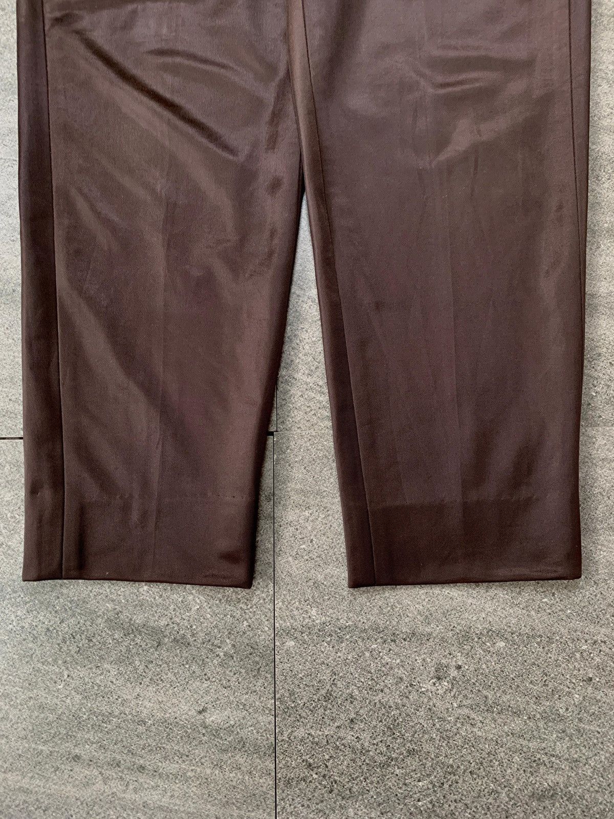 Issey Miyake FREE TAX ! Shiny Tapered Trousers Size US 33 - 5 Thumbnail