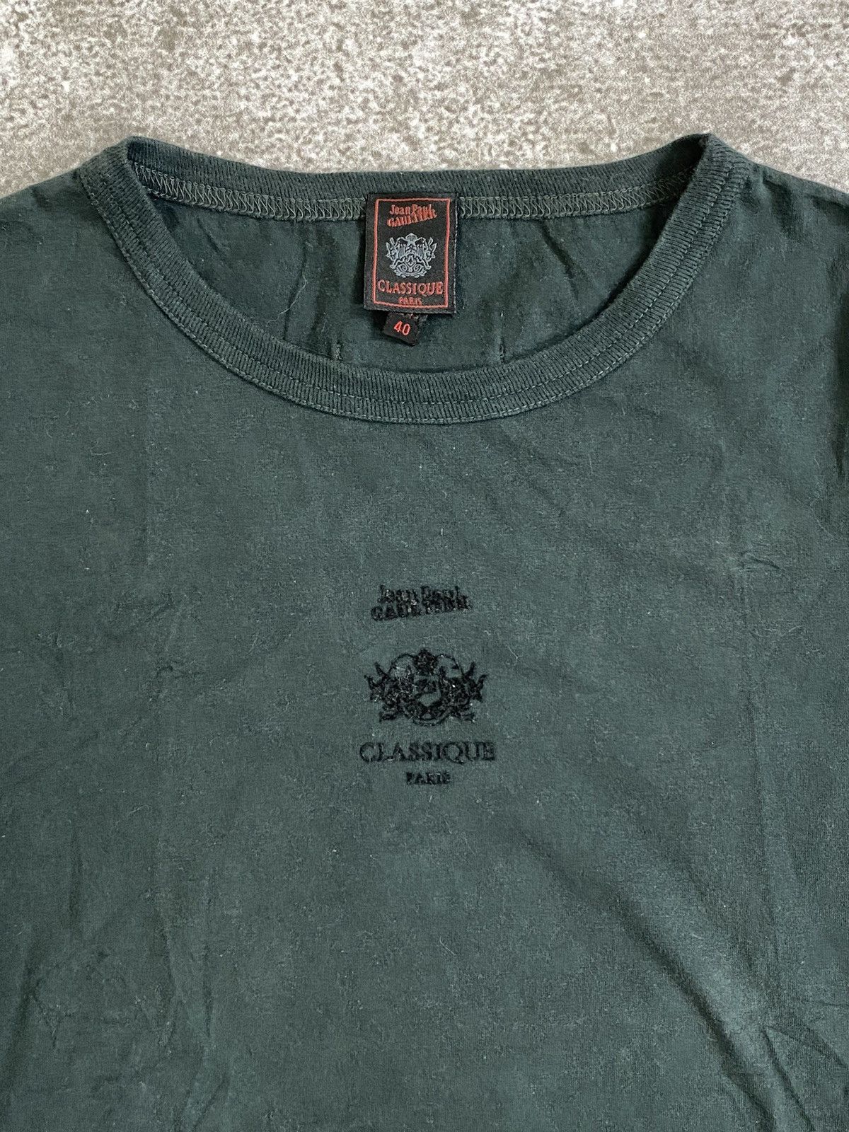 Jean Paul Gaultier Jean paul gaultier classique paris logo t shirt Size M / US 6-8 / IT 42-44 - 2 Thumbnail