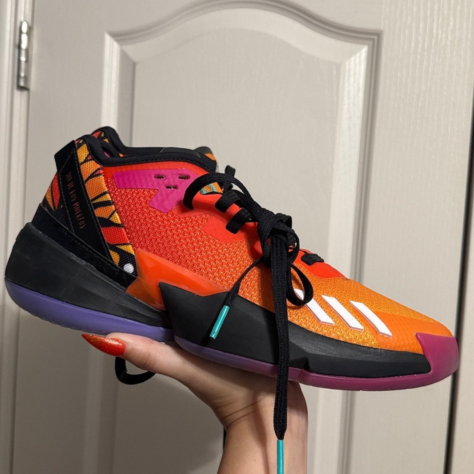 Adidas ADIDAS D.O.N. Issue #4 Day of the Dead Sneakers Size US 9 / EU 42 - 1 Thumbnail